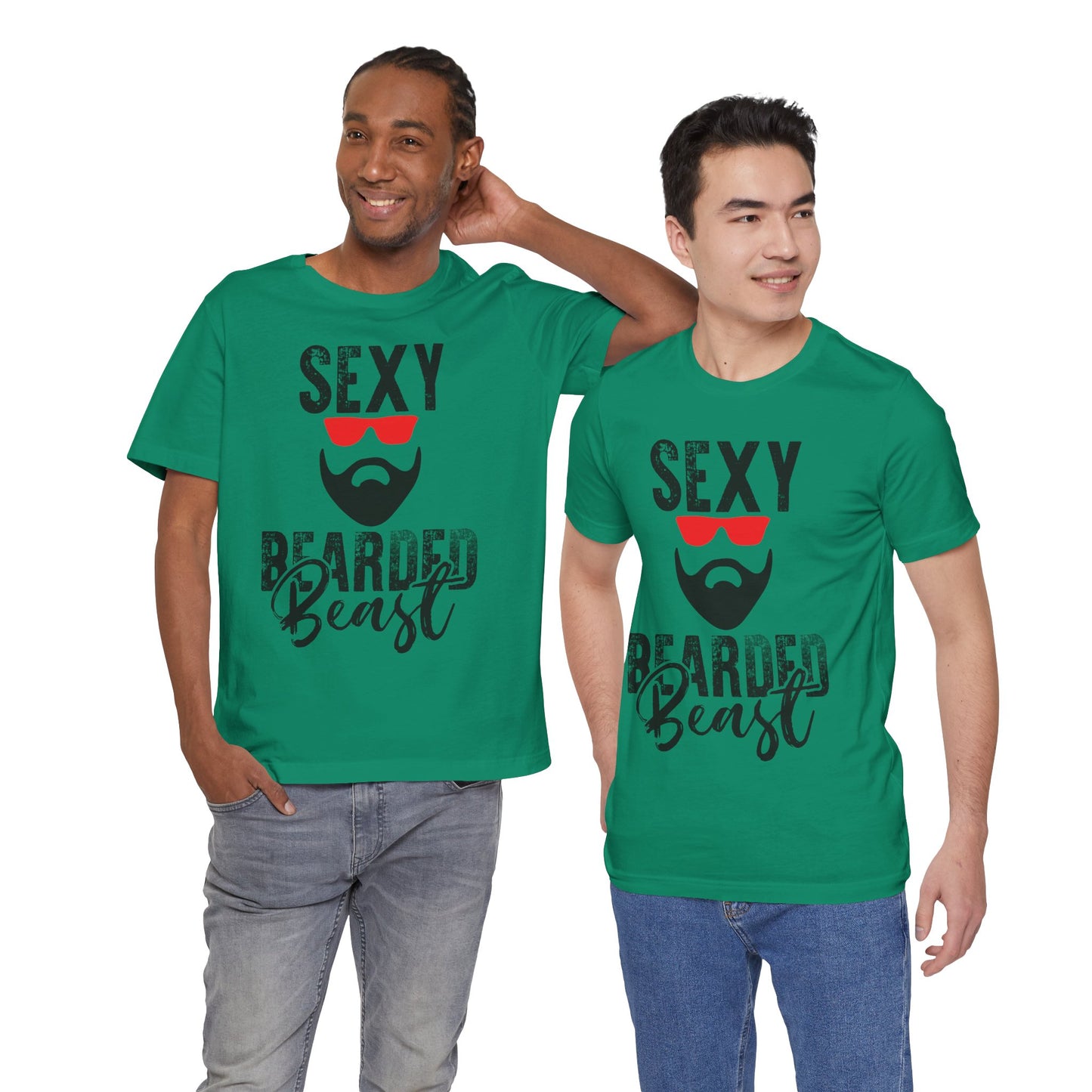 Sexy Bearded Beast Tee - Men's T-shirt