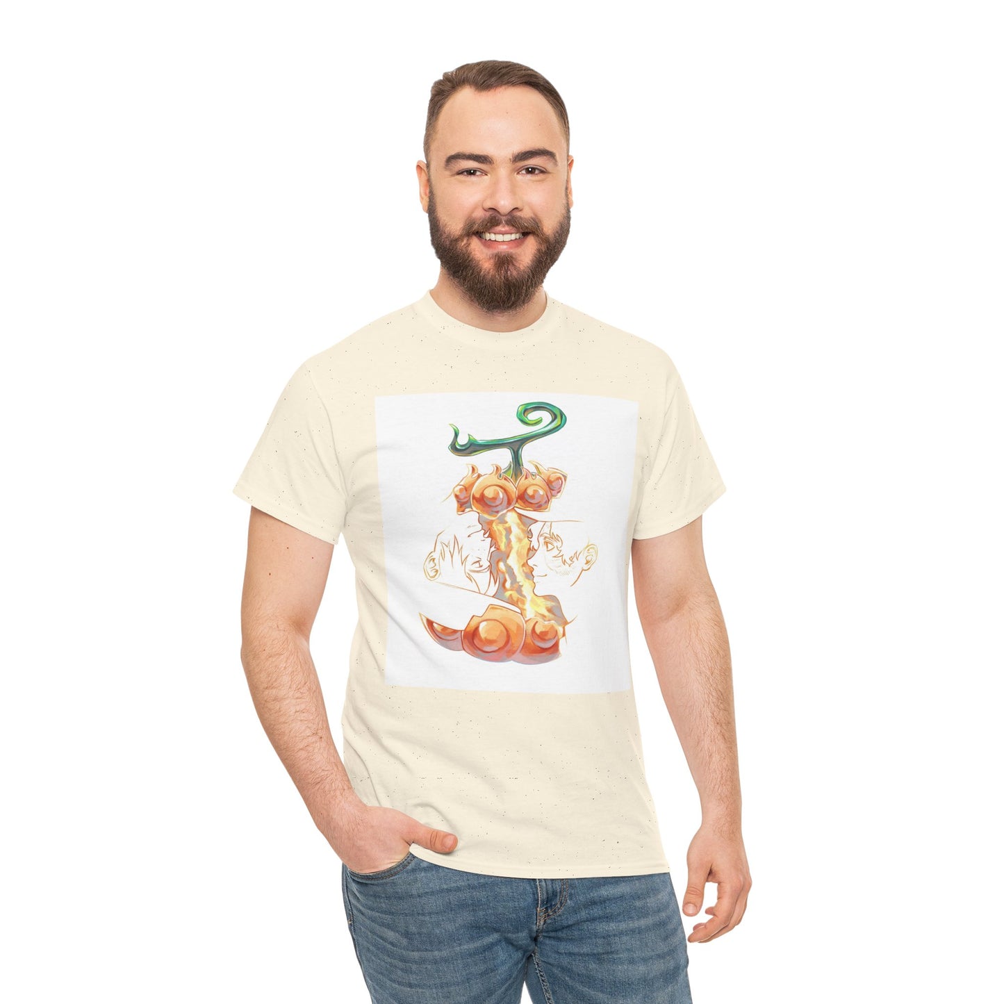 One Piece Sabo X Ace Mera-Mera no mi Unisex Tee