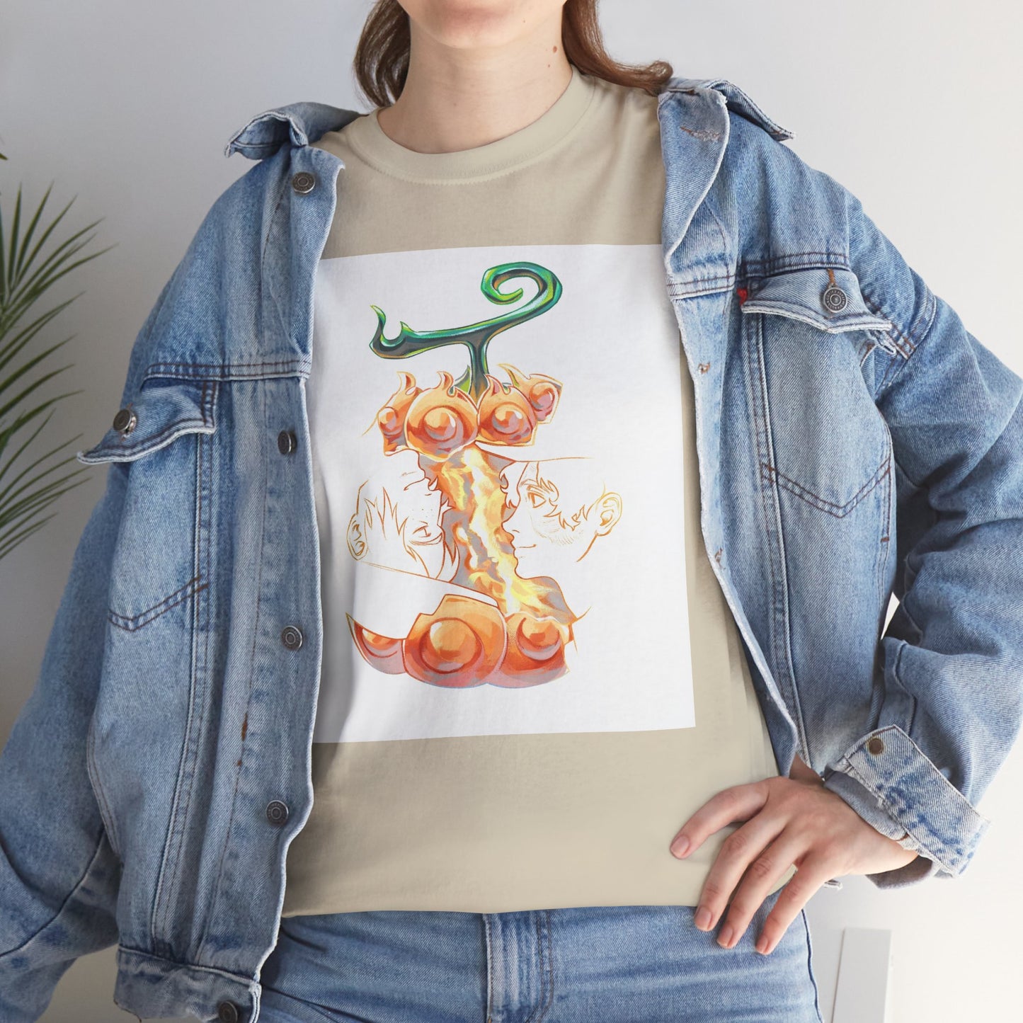 One Piece Sabo X Ace Mera-Mera no mi Unisex Tee