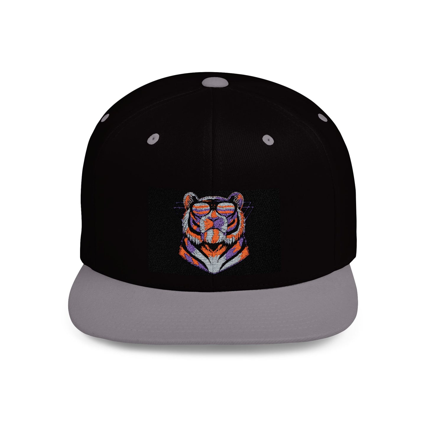 Vibrant Tiger Snapback Hat - Trendy Style for Animal Lovers
