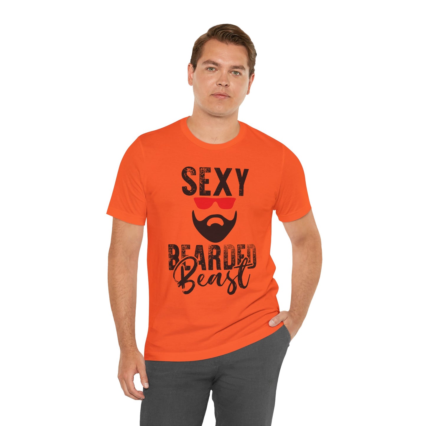 Sexy Bearded Beast Tee - Men's T-shirt