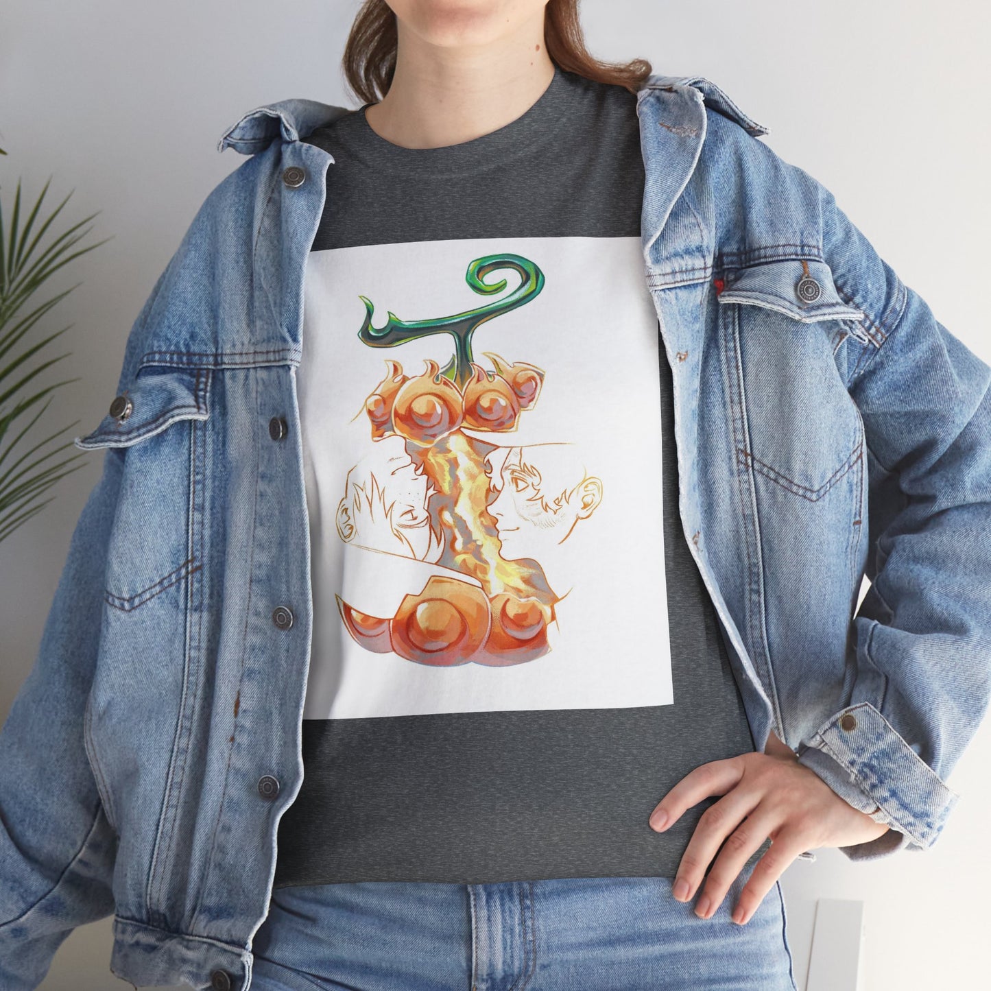 One Piece Sabo X Ace Mera-Mera no mi Unisex Tee