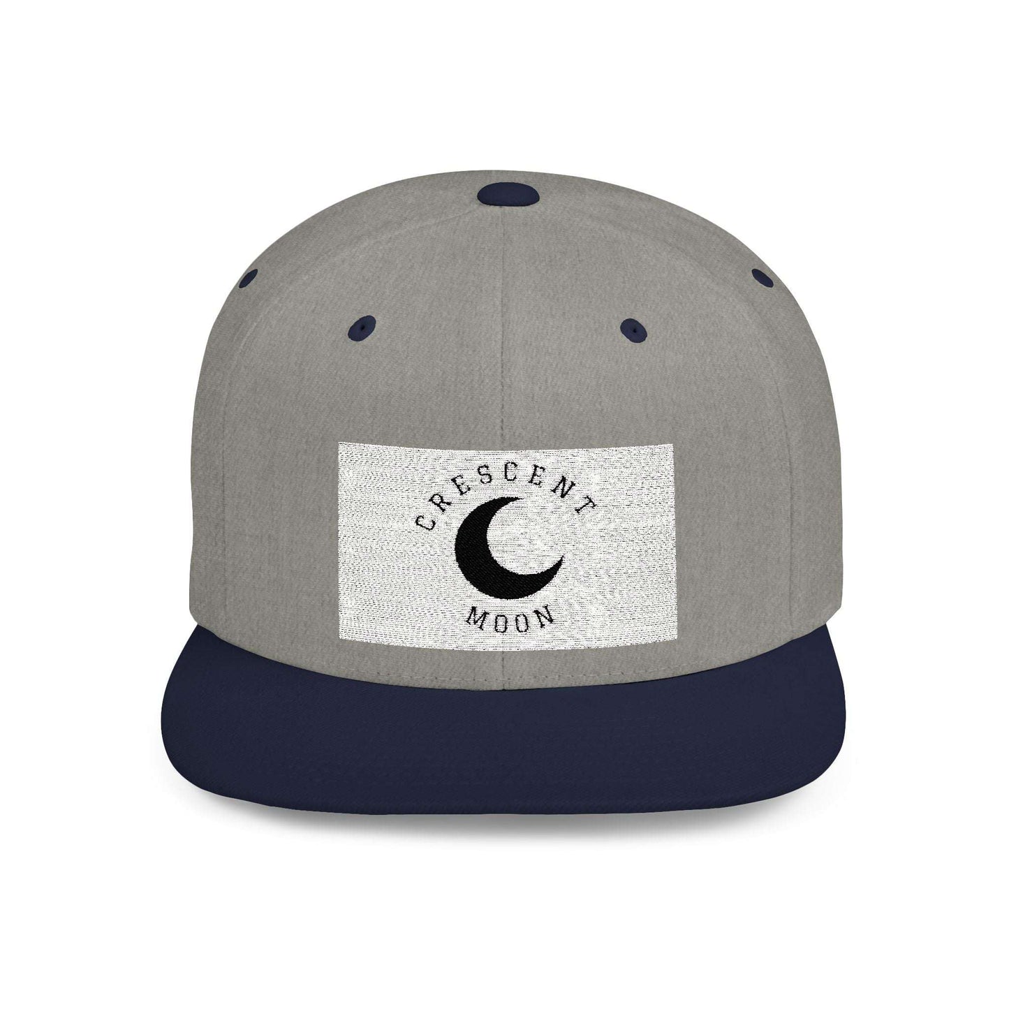 Crescent Moon Snapback Hat - Trendy Adjustable Cap for Casual Wear