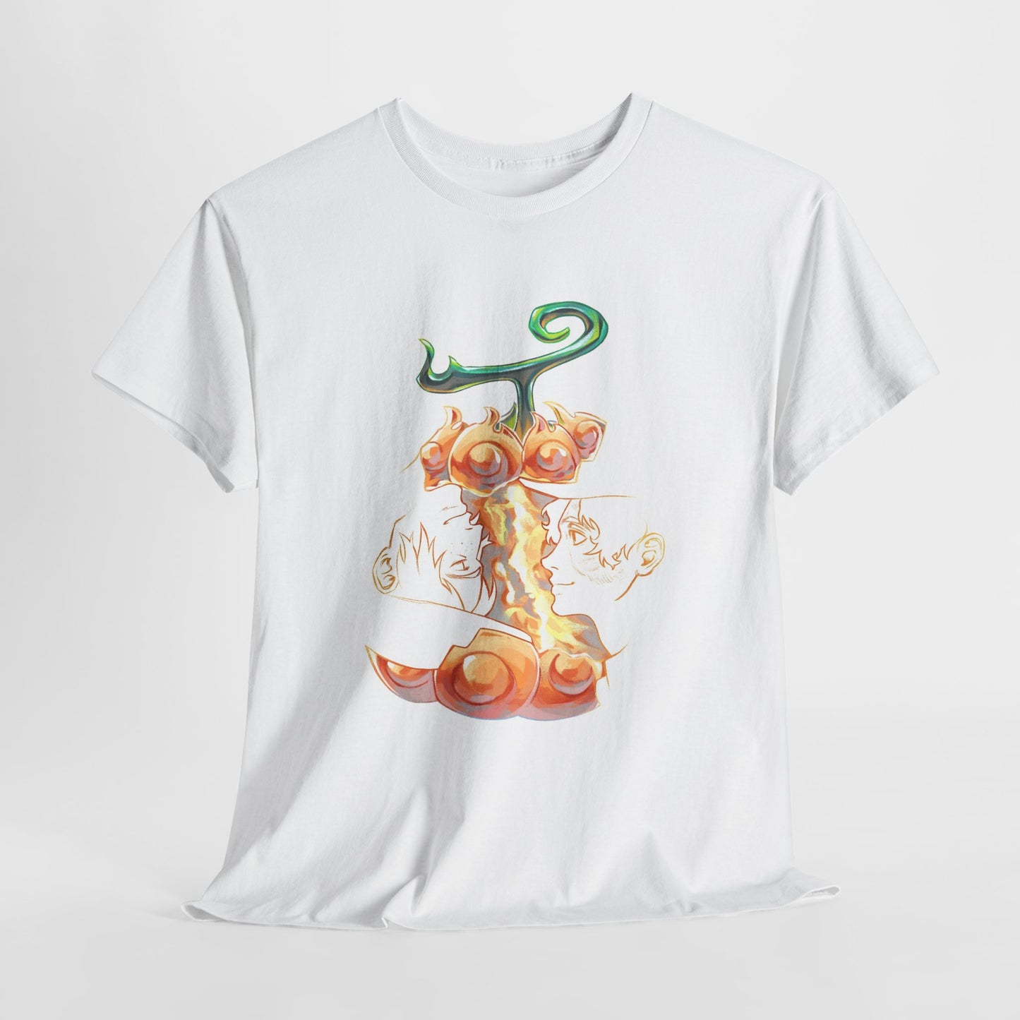 One Piece Sabo X Ace Mera-Mera no mi Unisex Tee