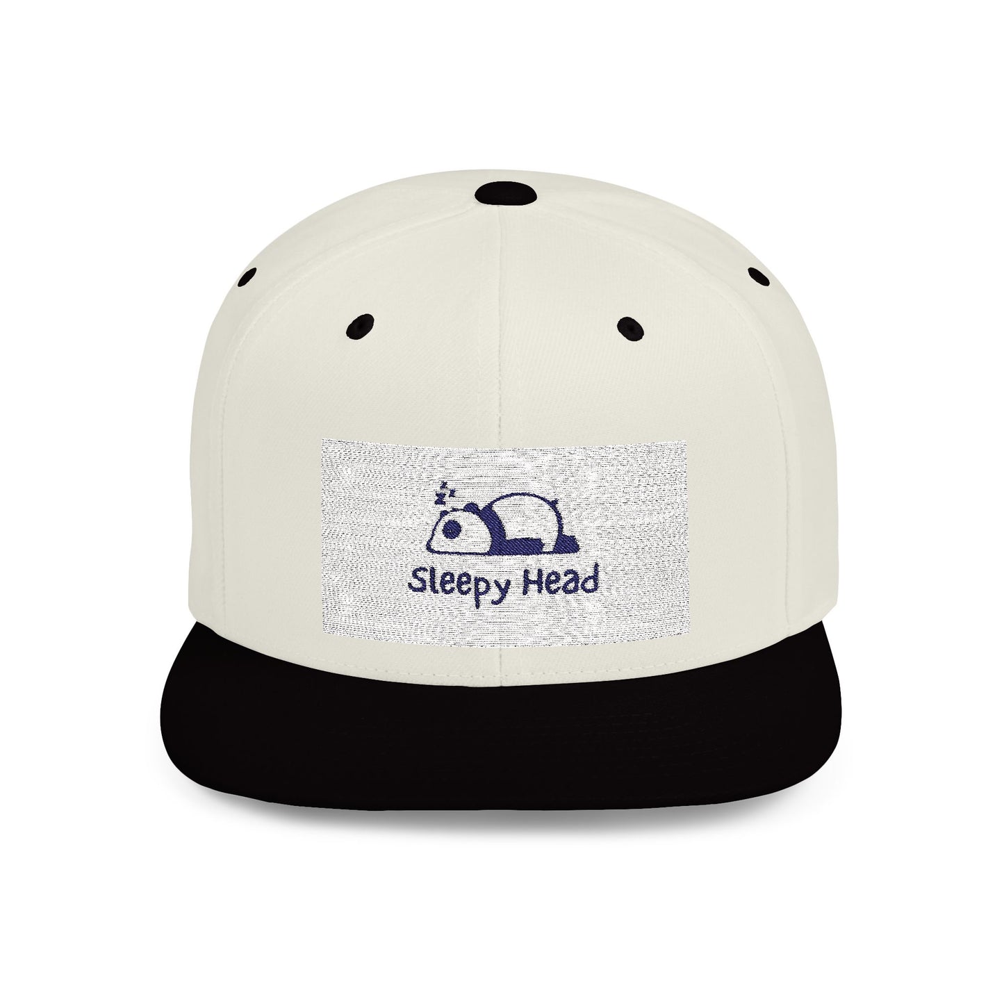 Sleepy Head Snapback Cap - Relaxed Style for Lazy Days