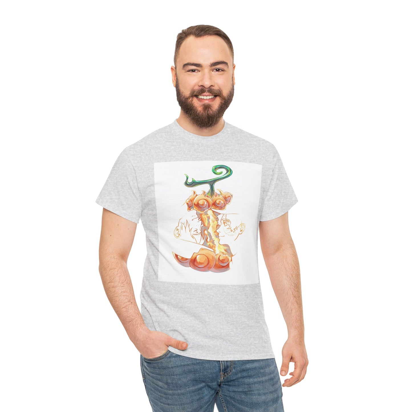 One Piece Sabo X Ace Mera-Mera no mi Unisex Tee