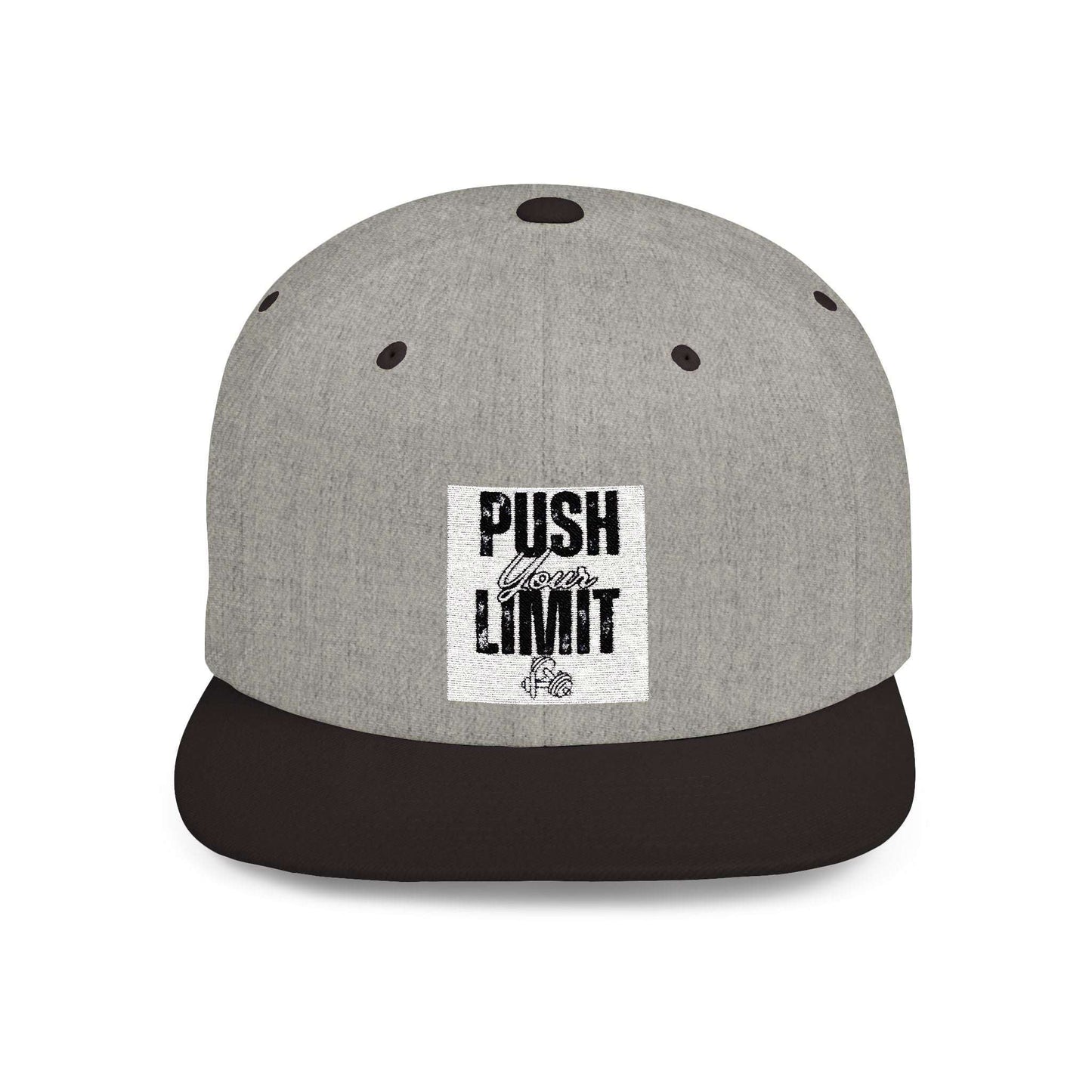 Motivational Snapback Cap - 'Push Your Limit'