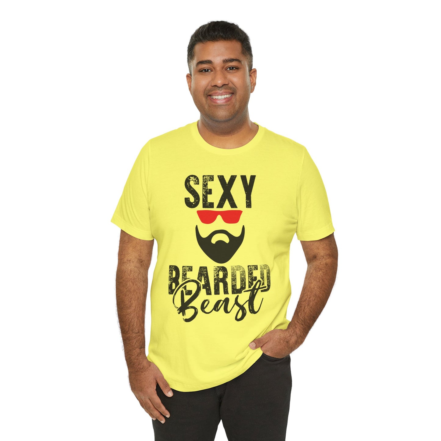 Sexy Bearded Beast Tee - Men's T-shirt