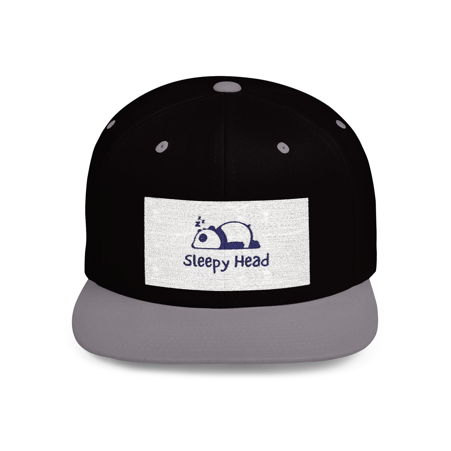 Sleepy Head Snapback Cap - Relaxed Style for Lazy Days