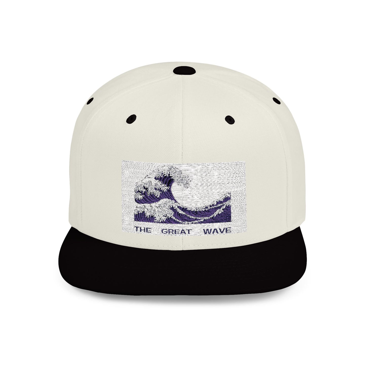 The Great Wave Snapback Hat
