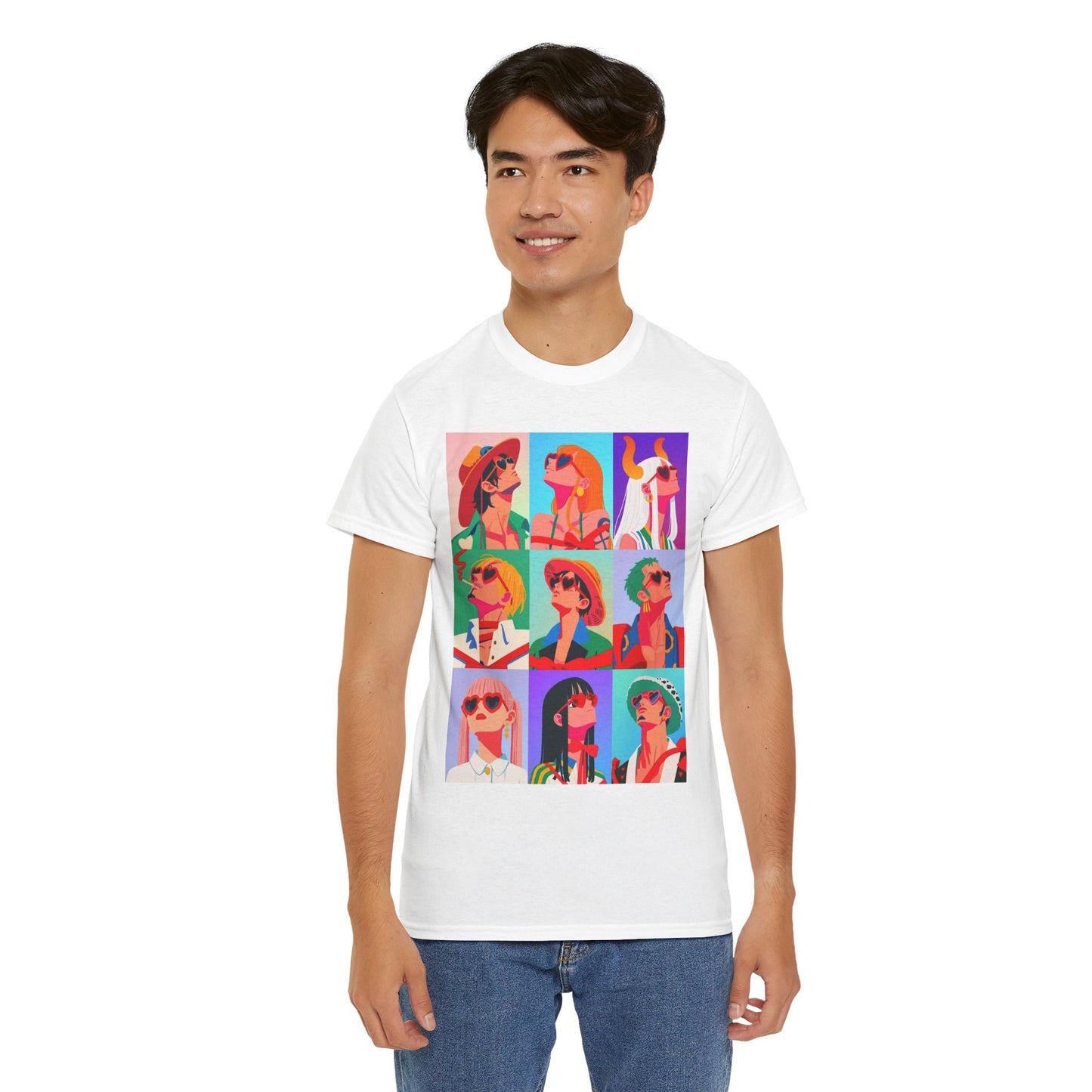 Retro One Piece Friends in Sunglasses