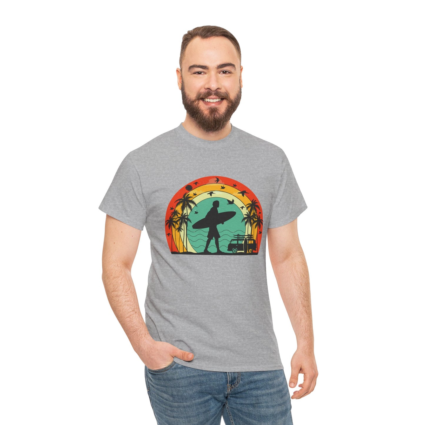Retro Vintage Surfer Tee