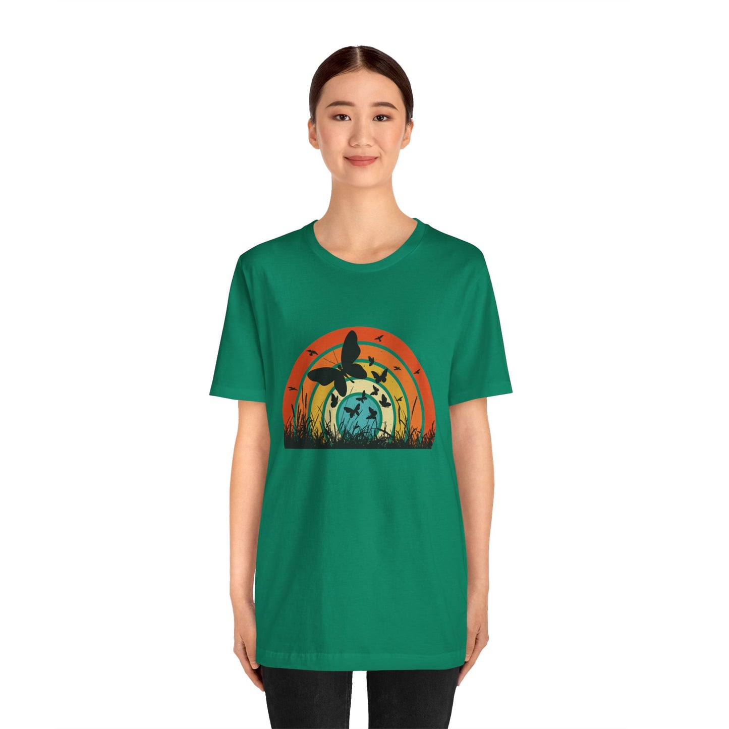 Vintage Retro Butterfly Women's T-shirt