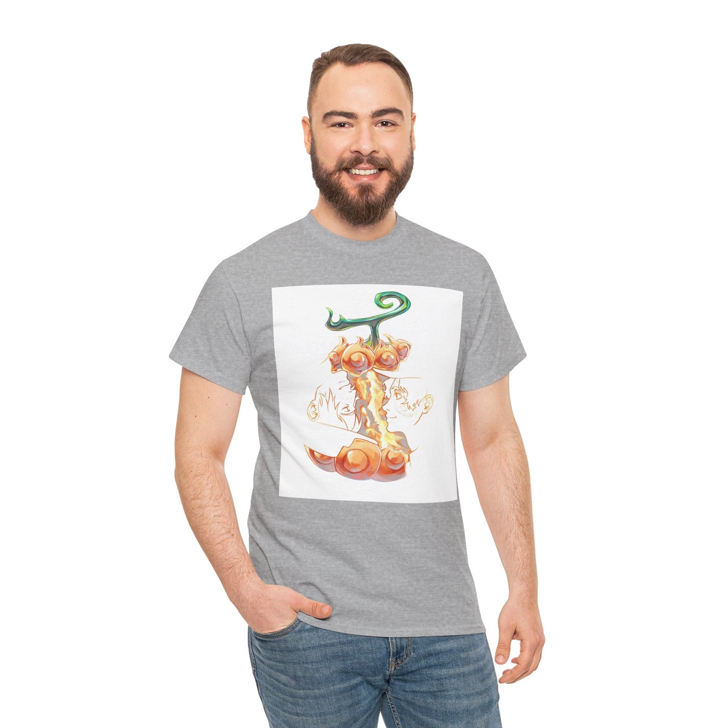 One Piece Sabo X Ace Mera-Mera no mi Unisex Tee