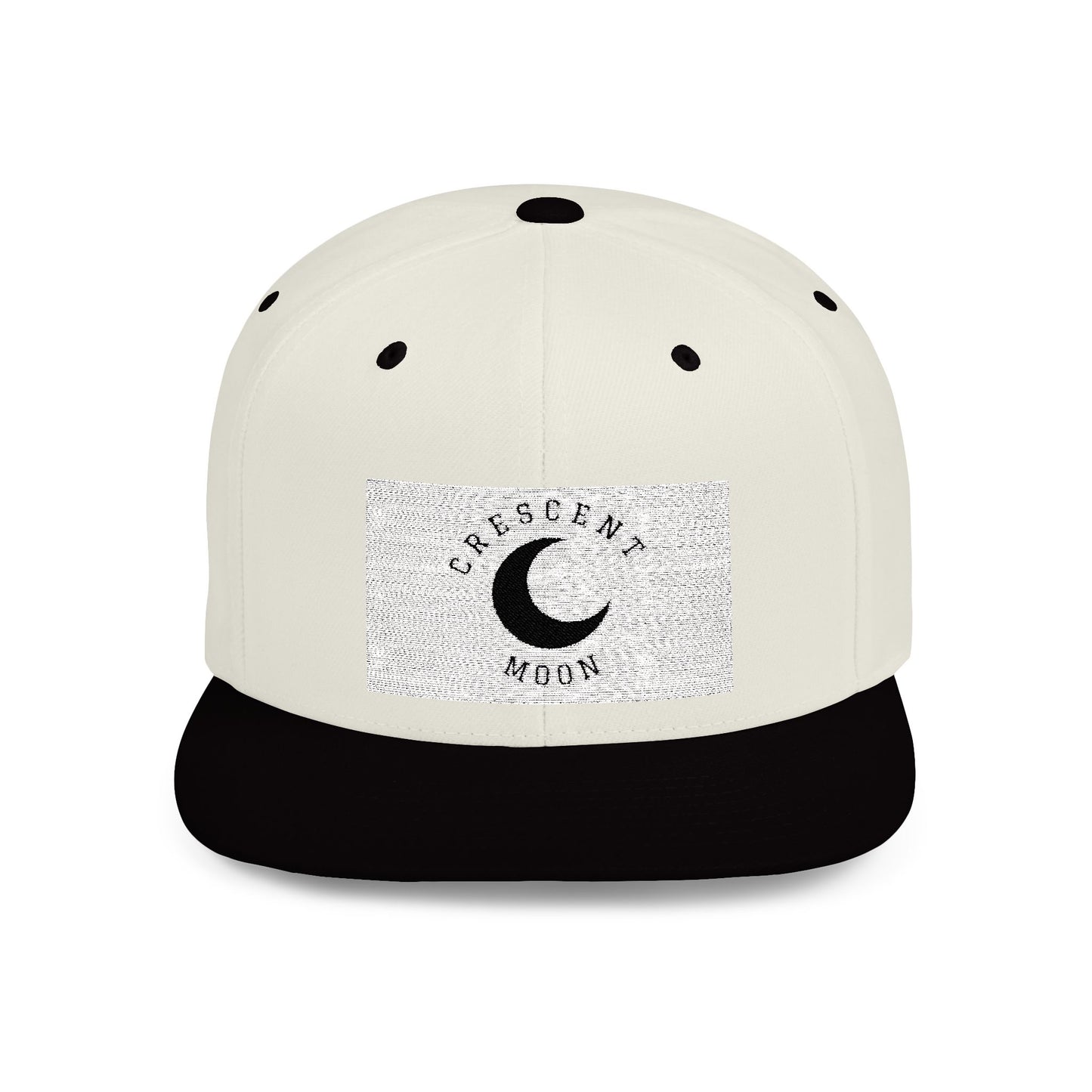 Crescent Moon Snapback Hat - Trendy Adjustable Cap for Casual Wear