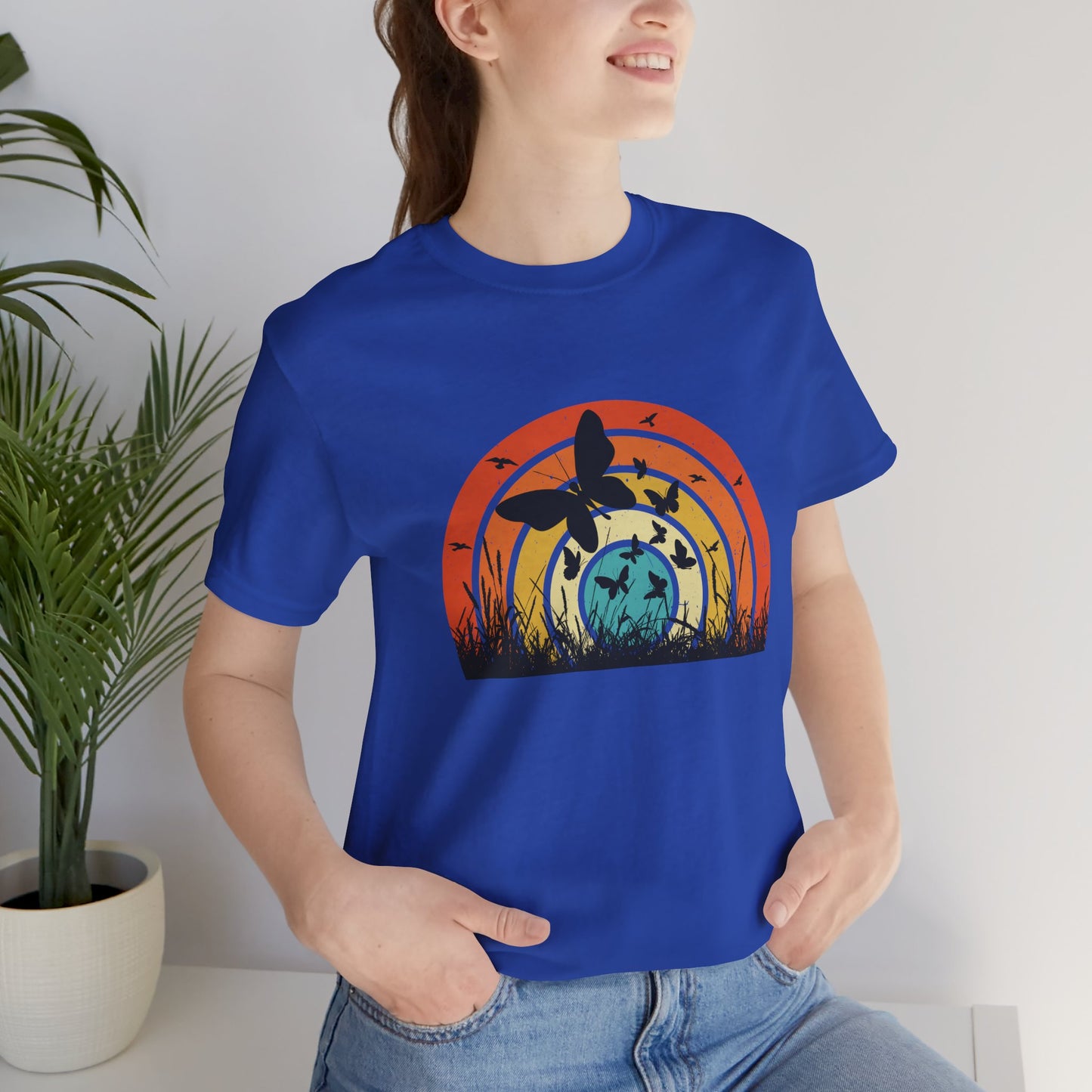Vintage Retro Butterfly Women's T-shirt
