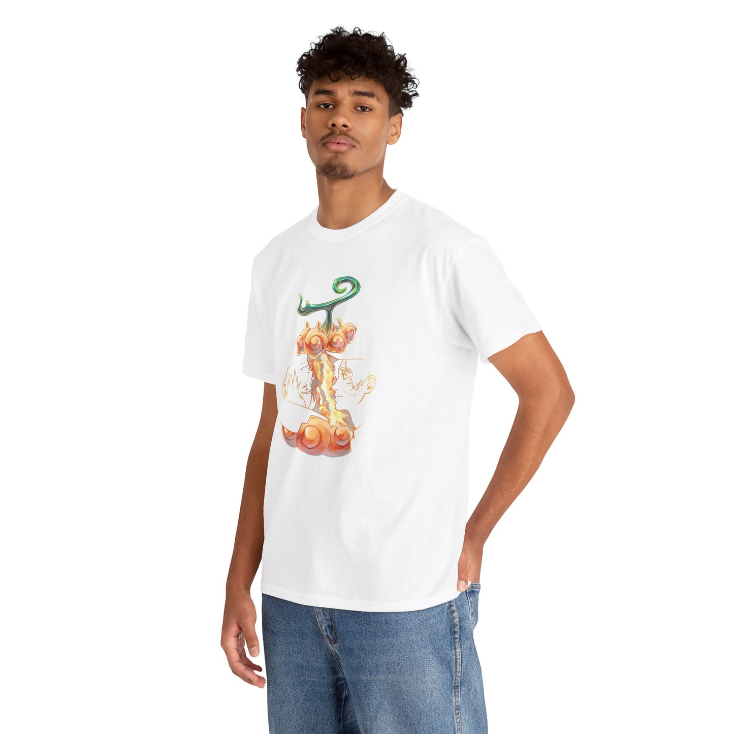 One Piece Sabo X Ace Mera-Mera no mi Unisex Tee