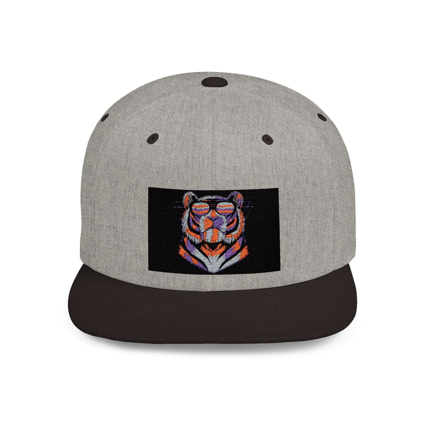 Vibrant Tiger Snapback Hat - Trendy Style for Animal Lovers