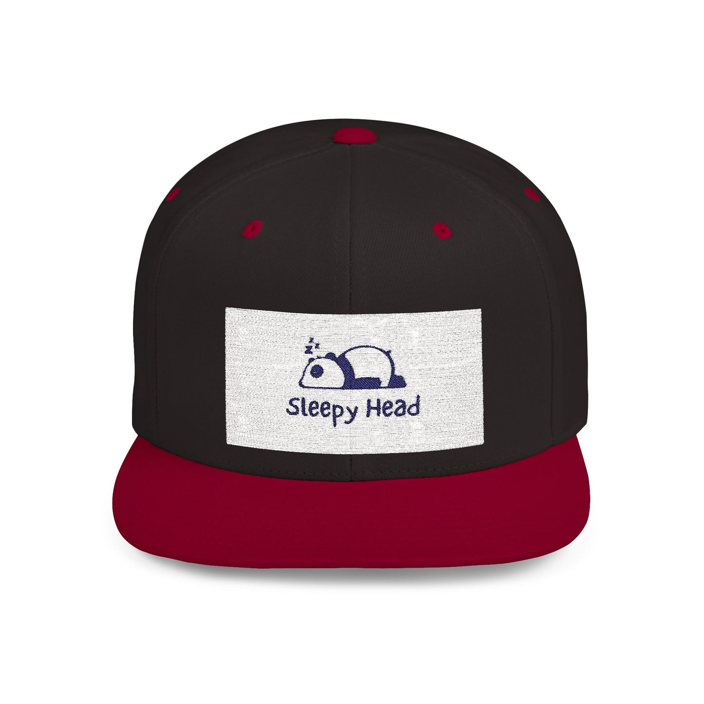 Sleepy Head Snapback Cap - Relaxed Style for Lazy Days