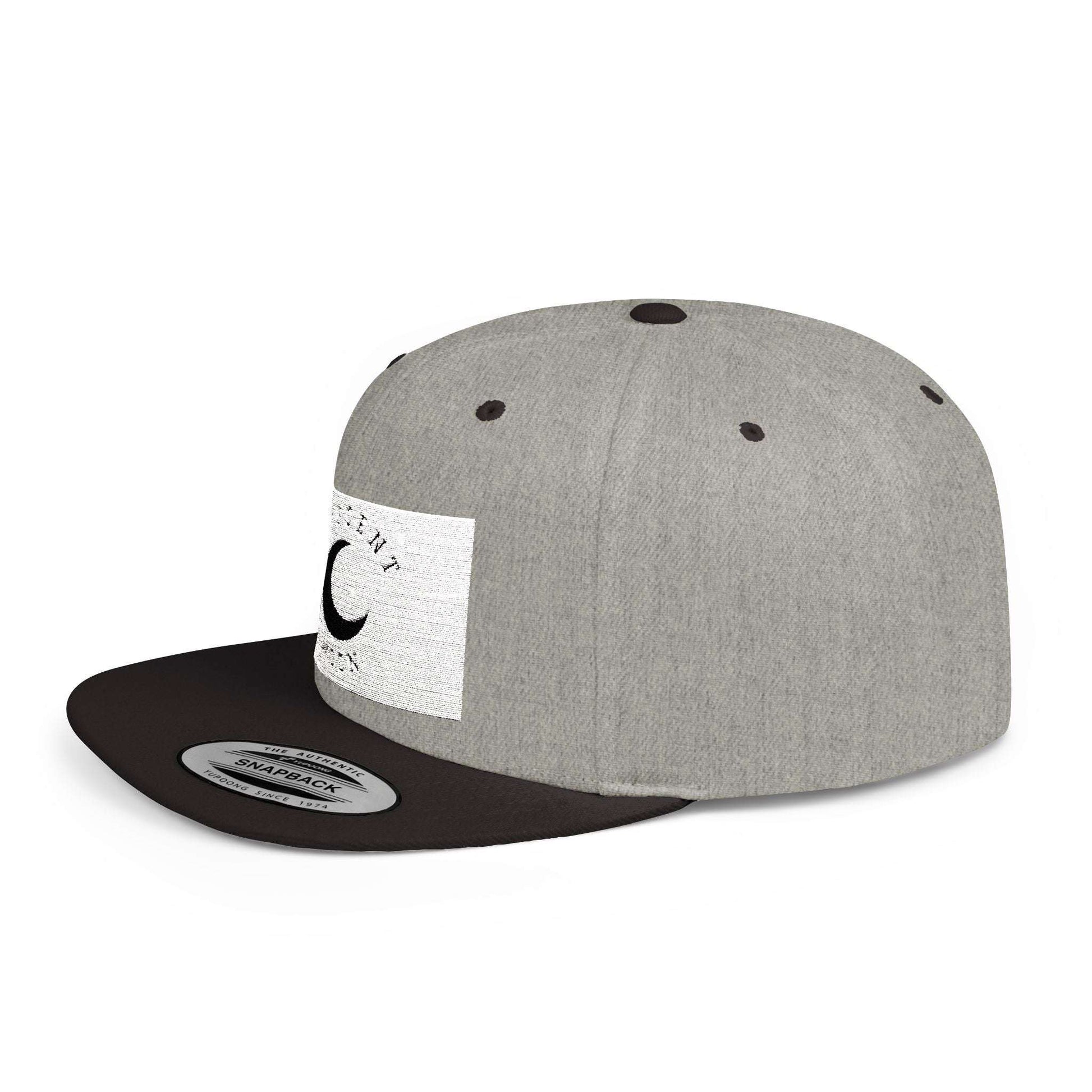 Crescent Moon Snapback Hat - Trendy Adjustable Cap for Casual Wear
