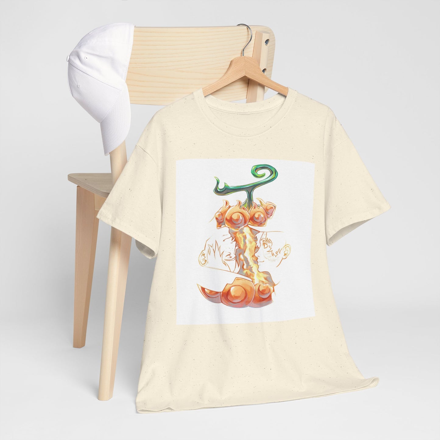 One Piece Sabo X Ace Mera-Mera no mi Unisex Tee