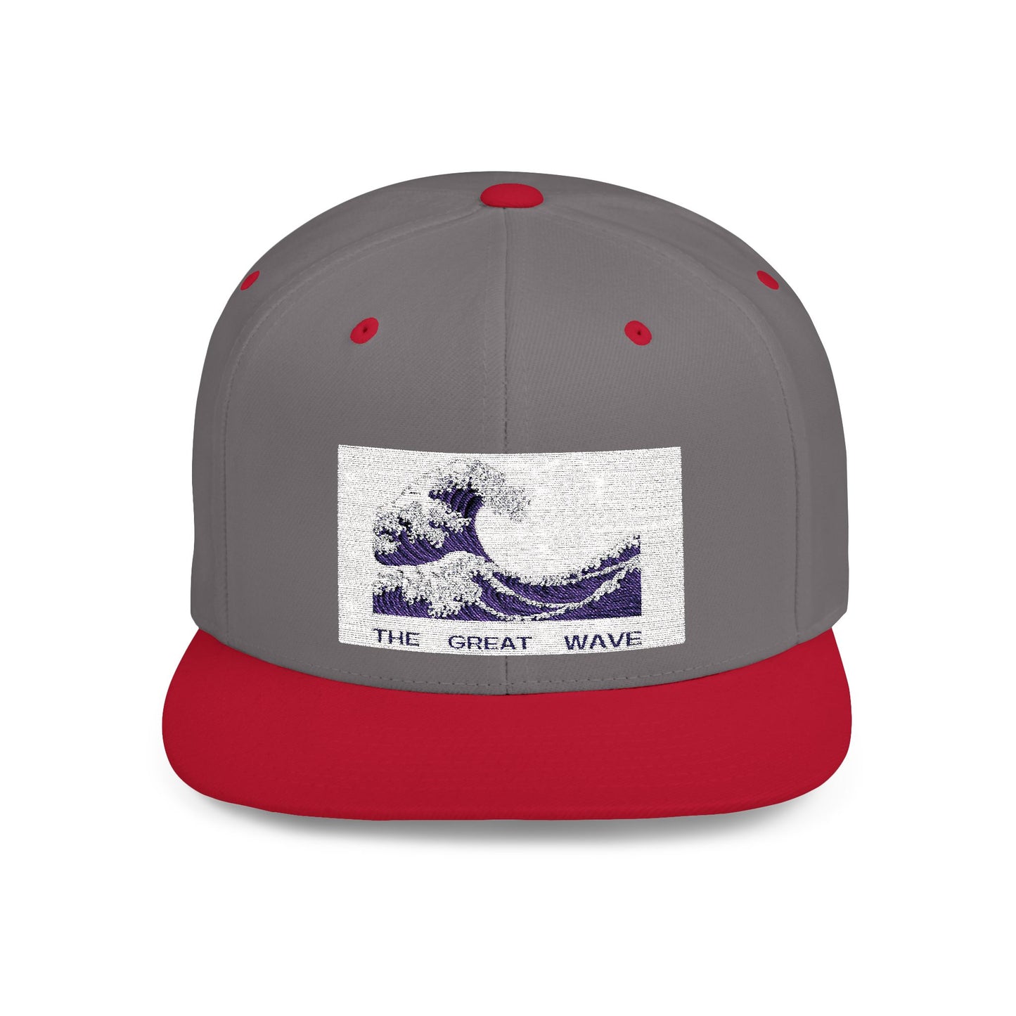 The Great Wave Snapback Hat