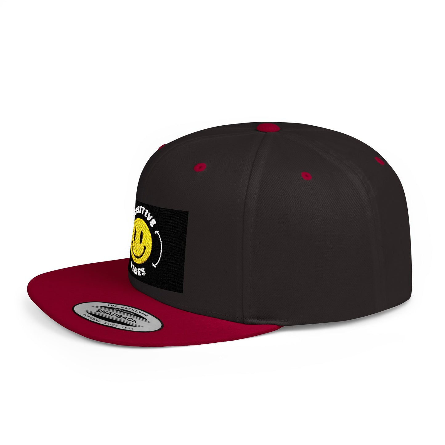 Positive Vibes Snapback Hat - Cool Casual Style for Every Occasion