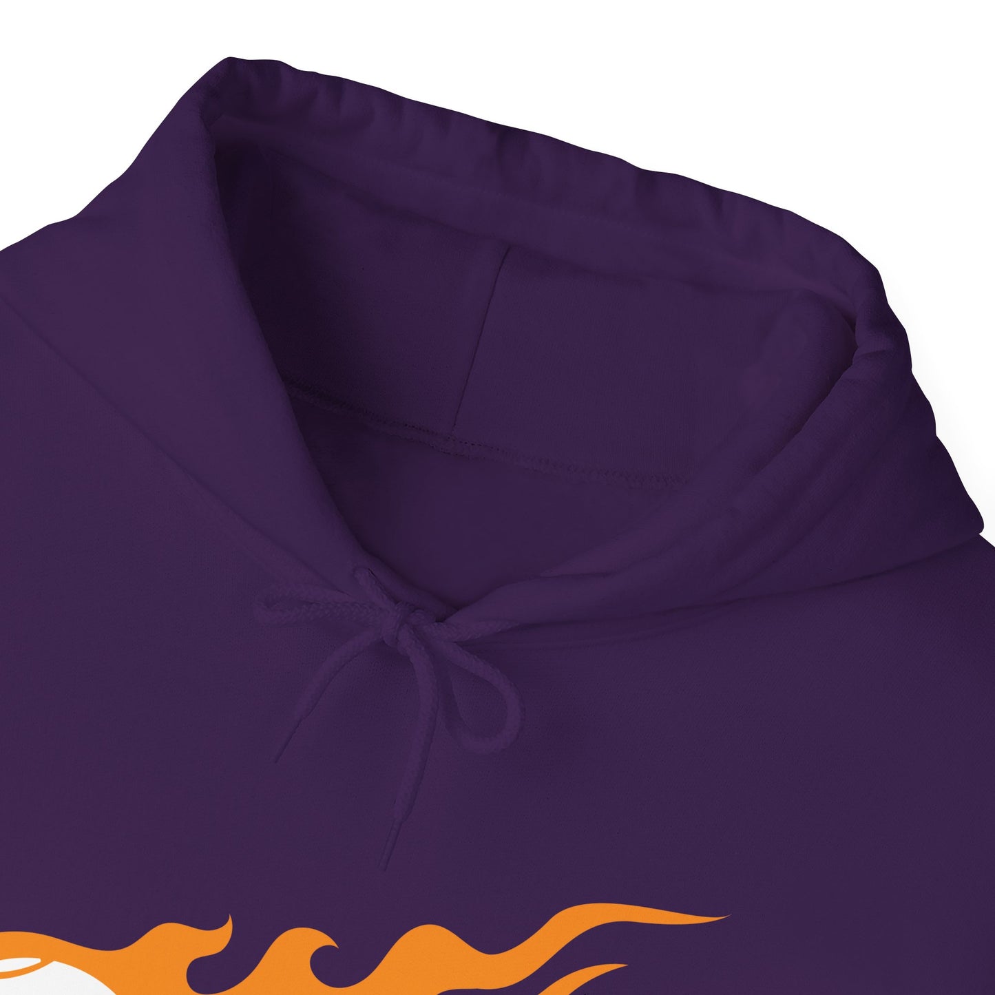 Fire Basketball Hoodie - Men's Varsity Hooded Sweatshirt