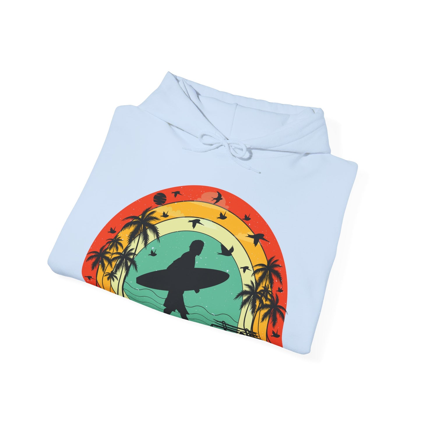 Retro Vintage Surfer Men's Hoodie
