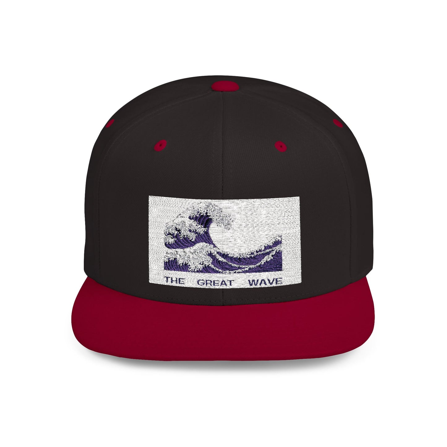 The Great Wave Snapback Hat