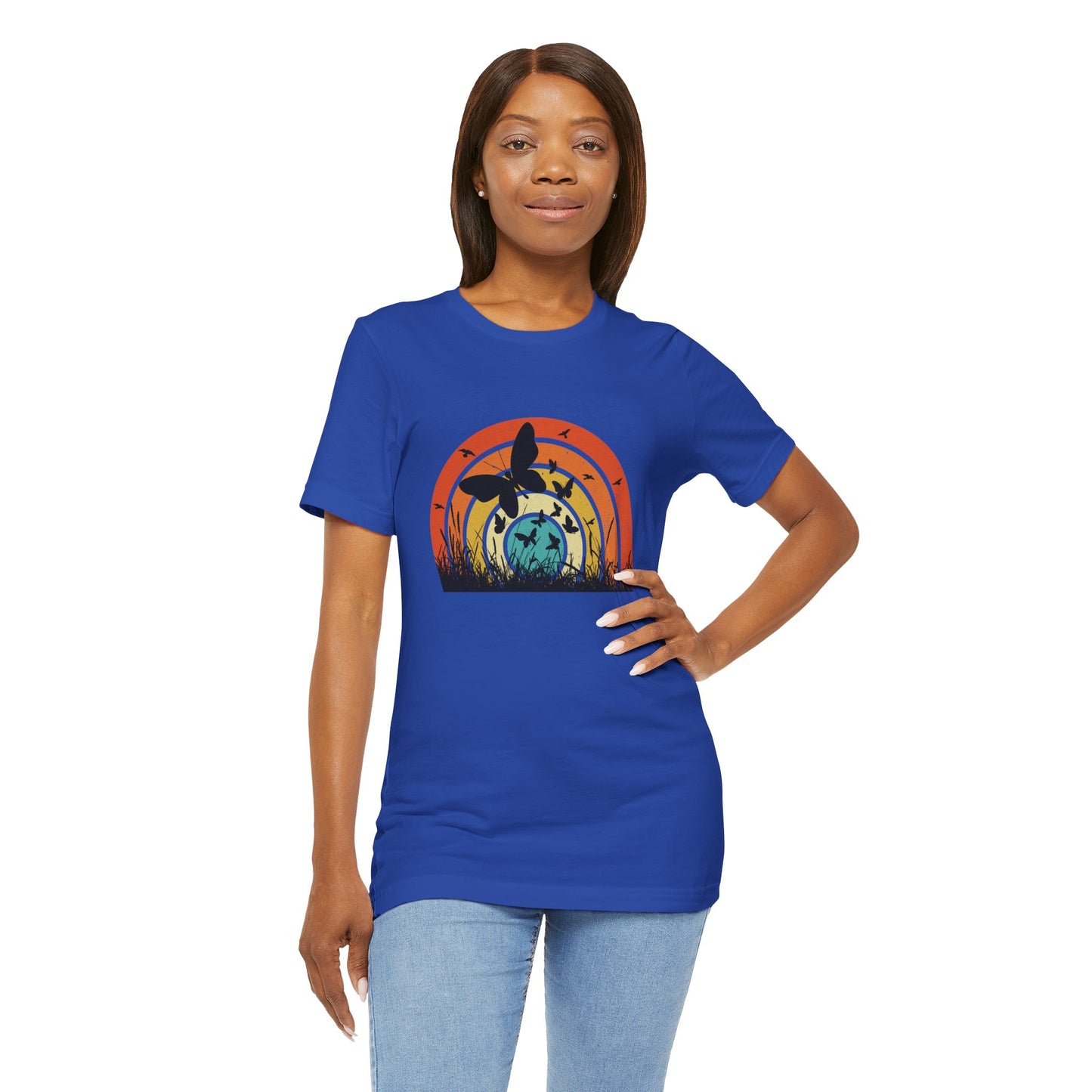 Vintage Retro Butterfly Women's T-shirt