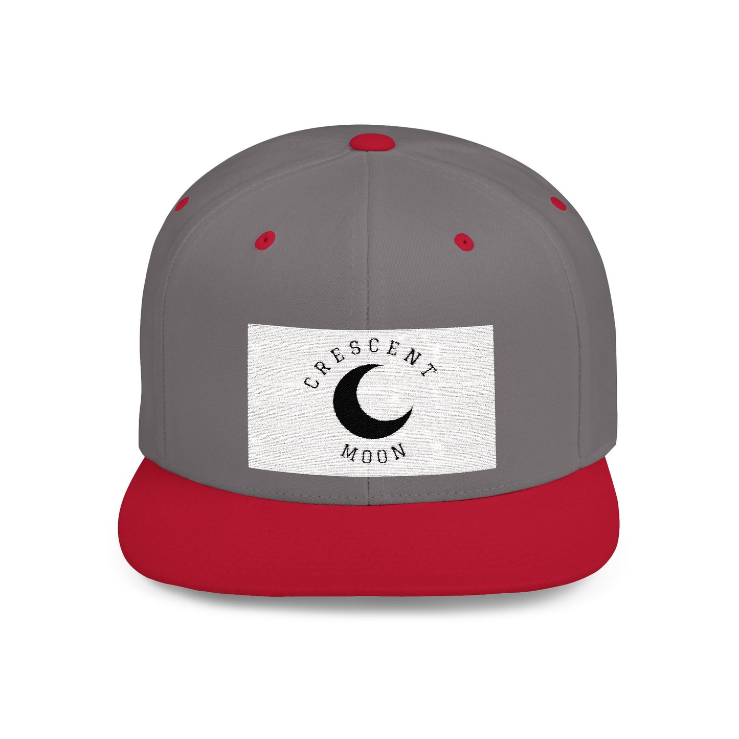 Crescent Moon Snapback Hat - Trendy Adjustable Cap for Casual Wear