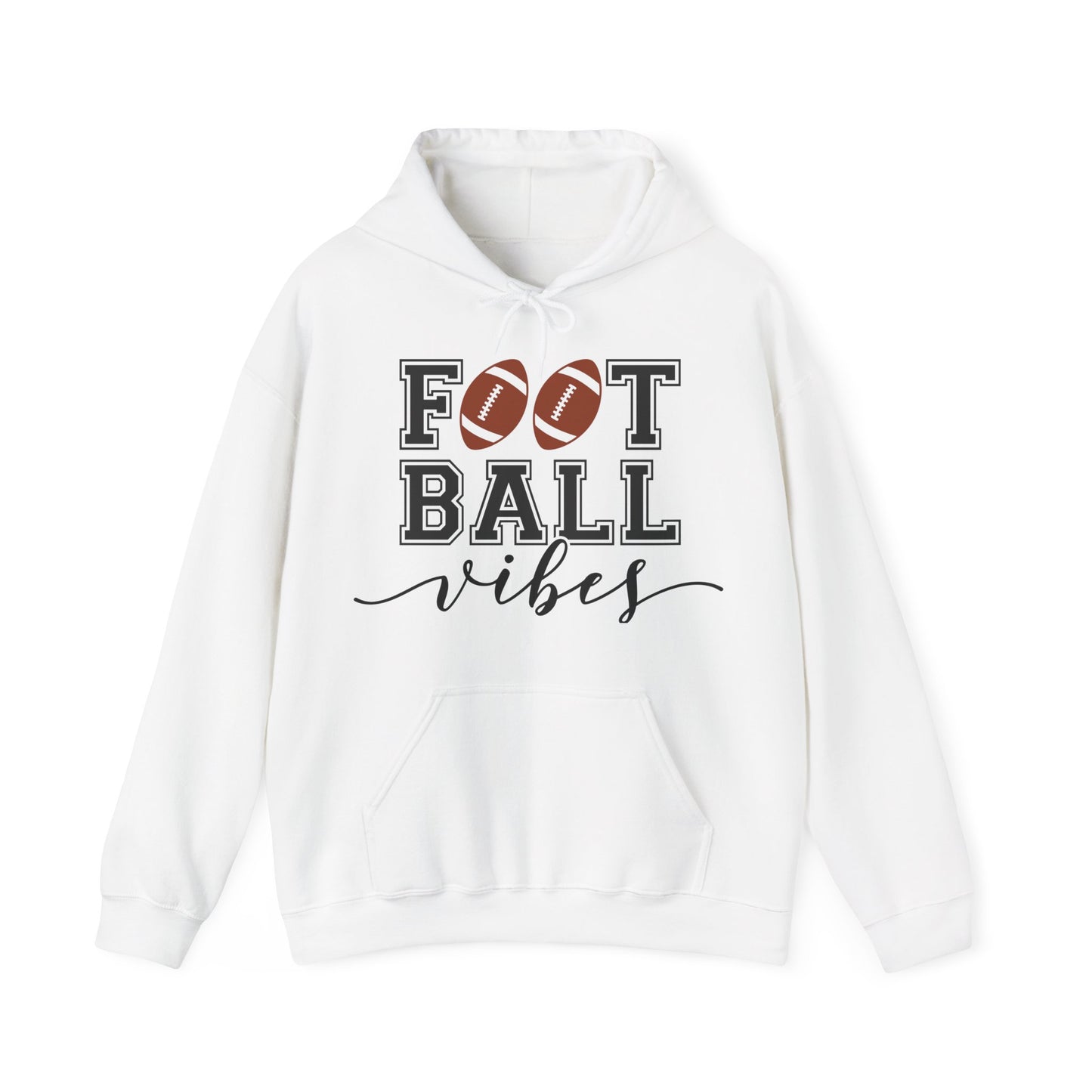 Football Vibes Men's Hoodie - Sporty Athletic Apparel