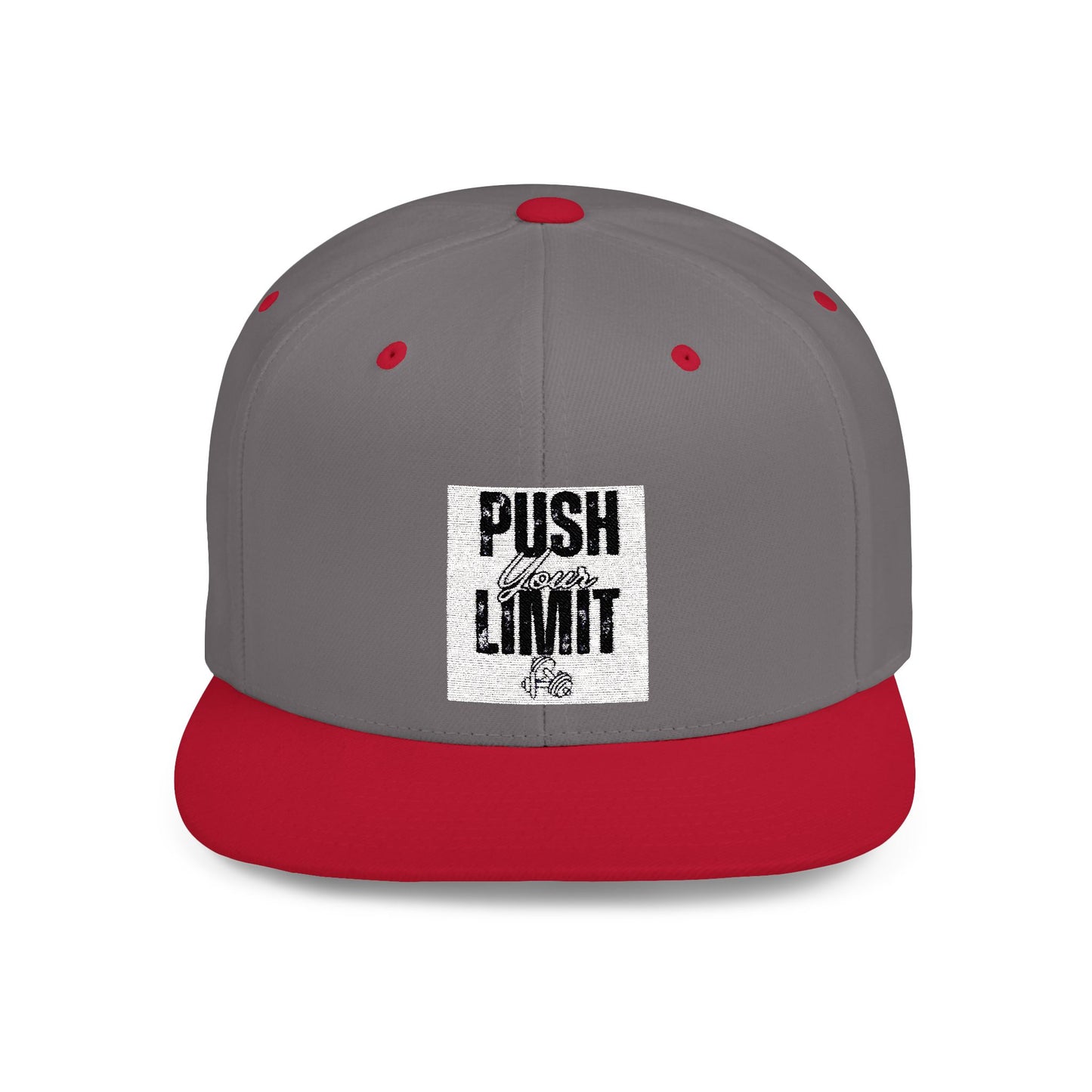 Motivational Snapback Cap - 'Push Your Limit'