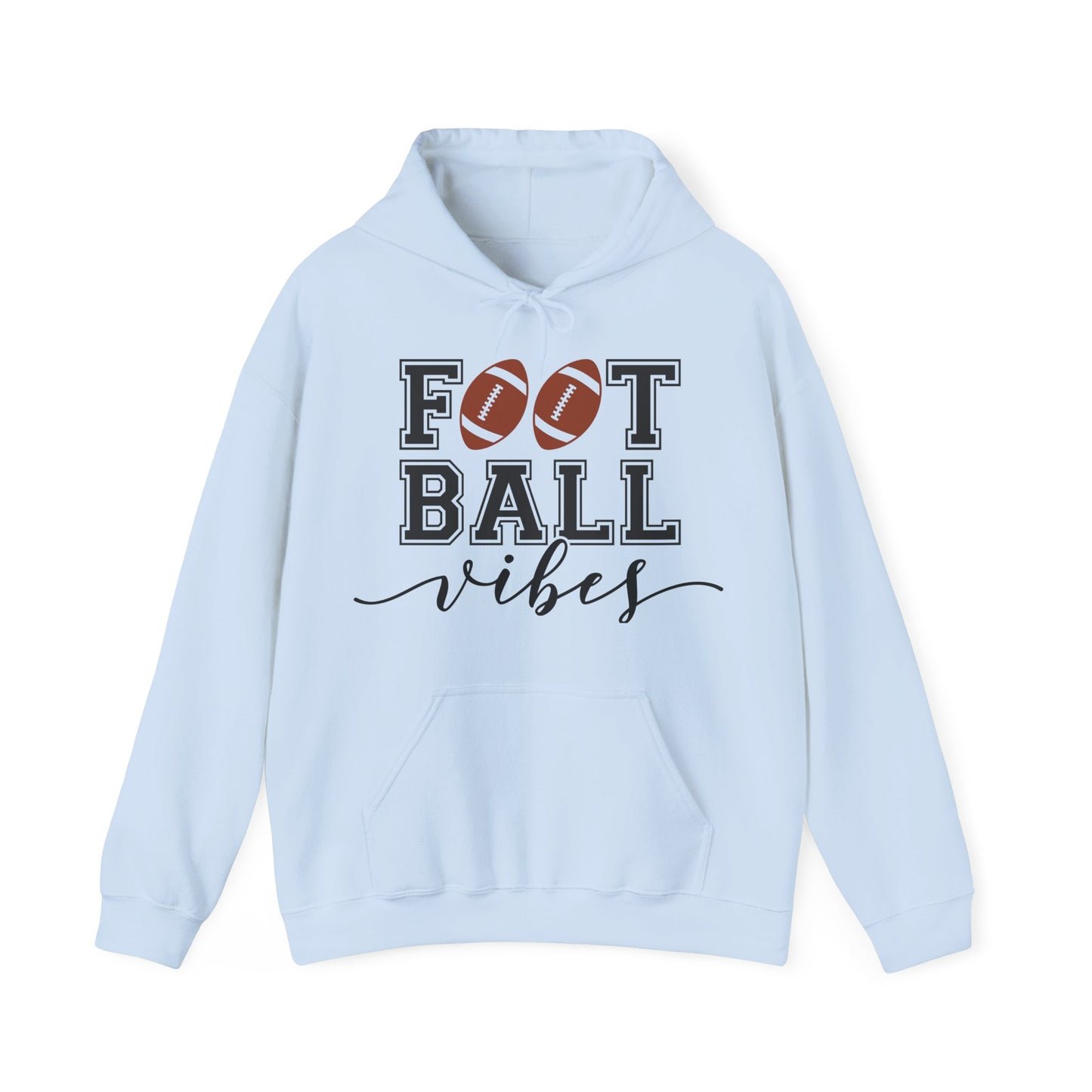 Football Vibes Men's Hoodie - Sporty Athletic Apparel