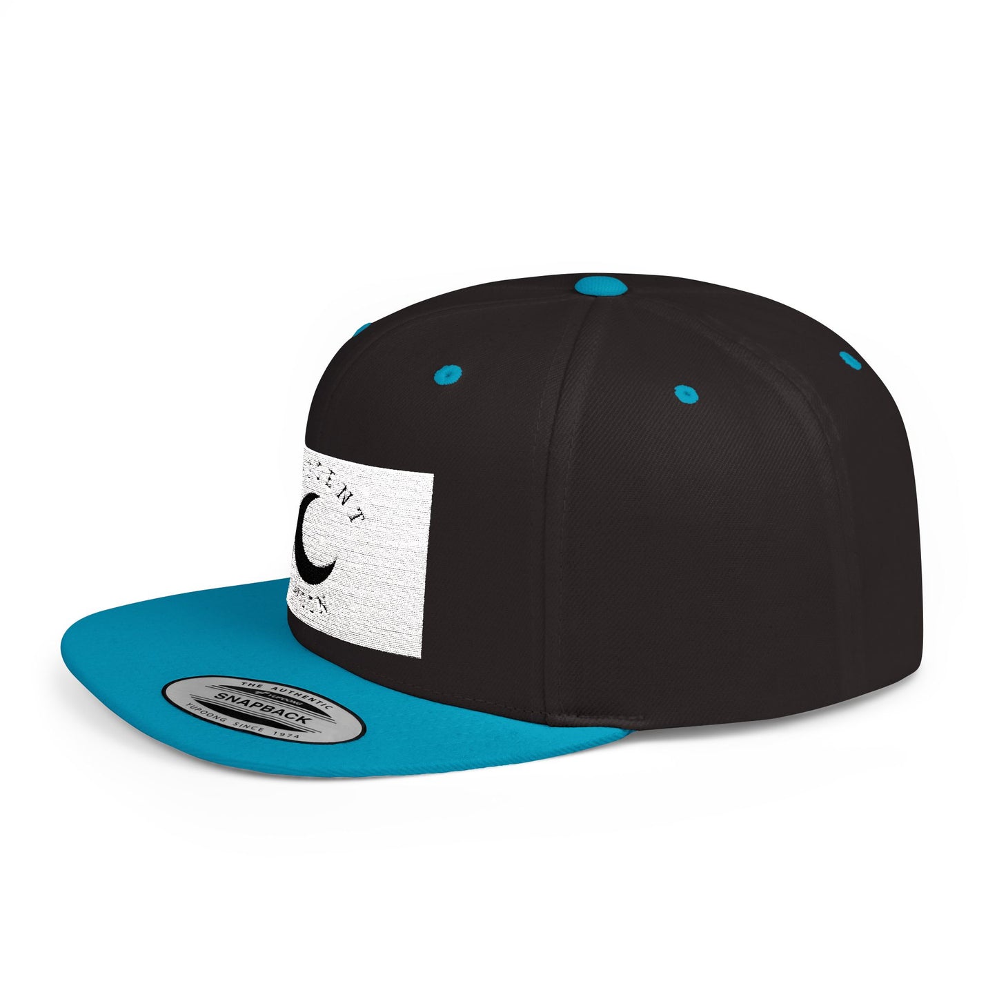 Crescent Moon Snapback Hat - Trendy Adjustable Cap for Casual Wear