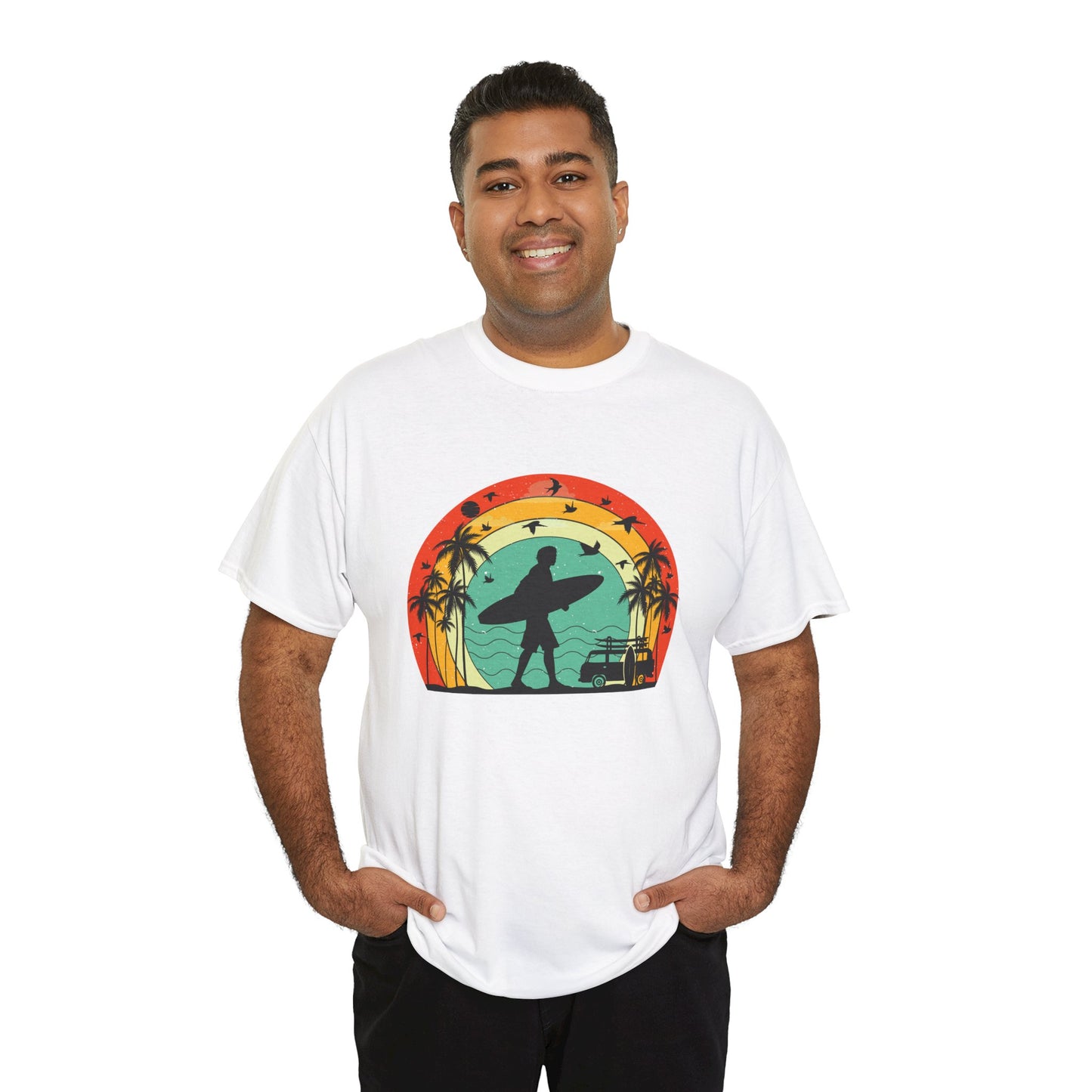 Retro Vintage Surfer Tee