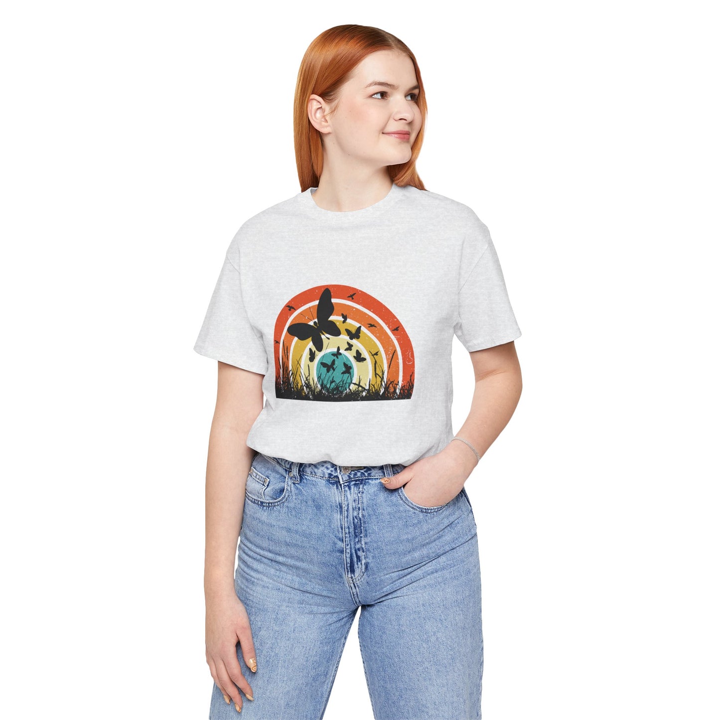 Vintage Retro Butterfly Women's T-shirt