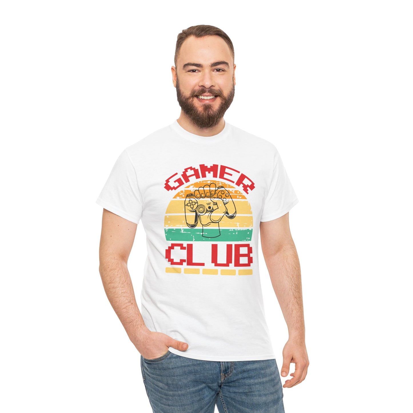 Gamer Club Tee - Men's Gaming Controller Player Shirt