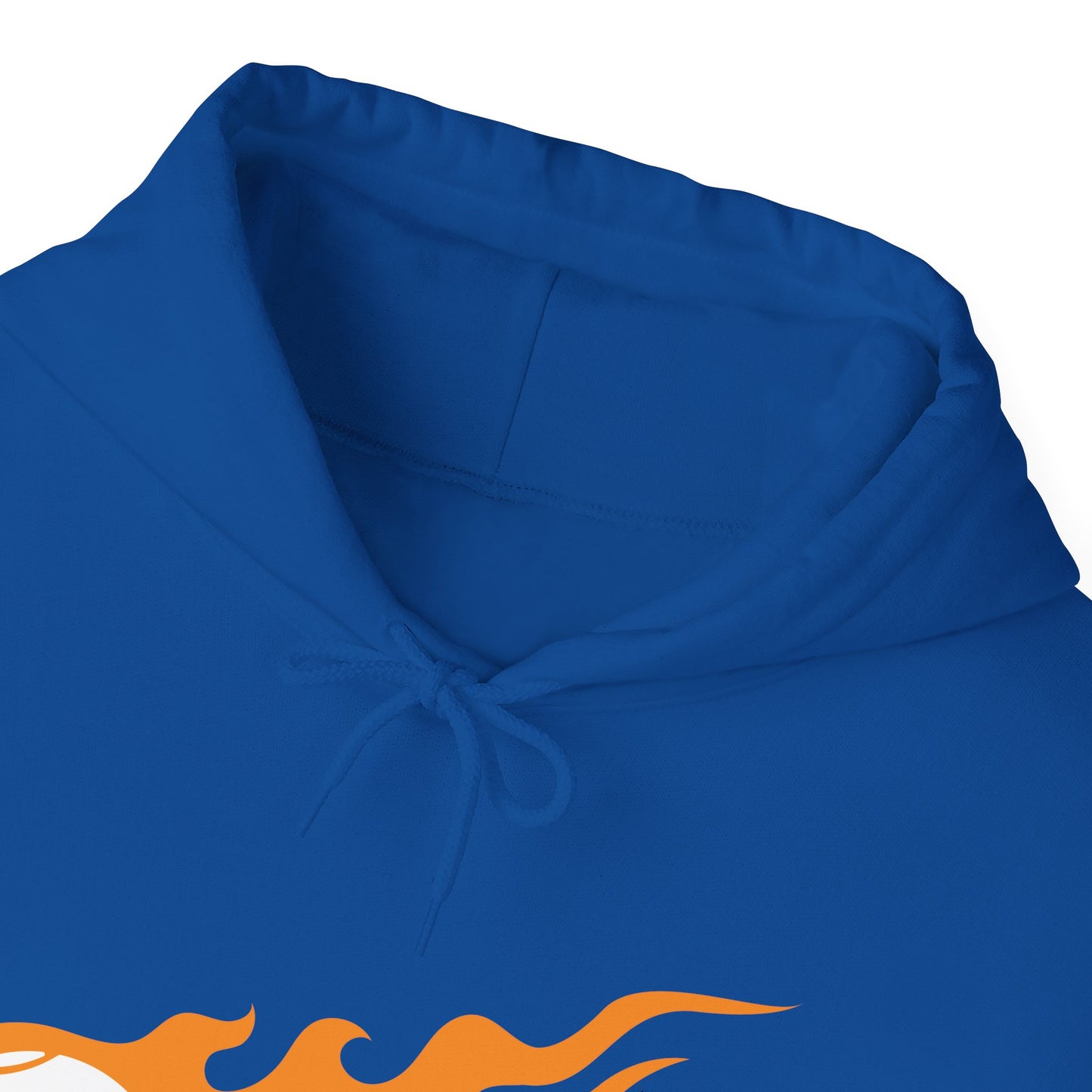 Fire Basketball Hoodie - Men's Varsity Hooded Sweatshirt