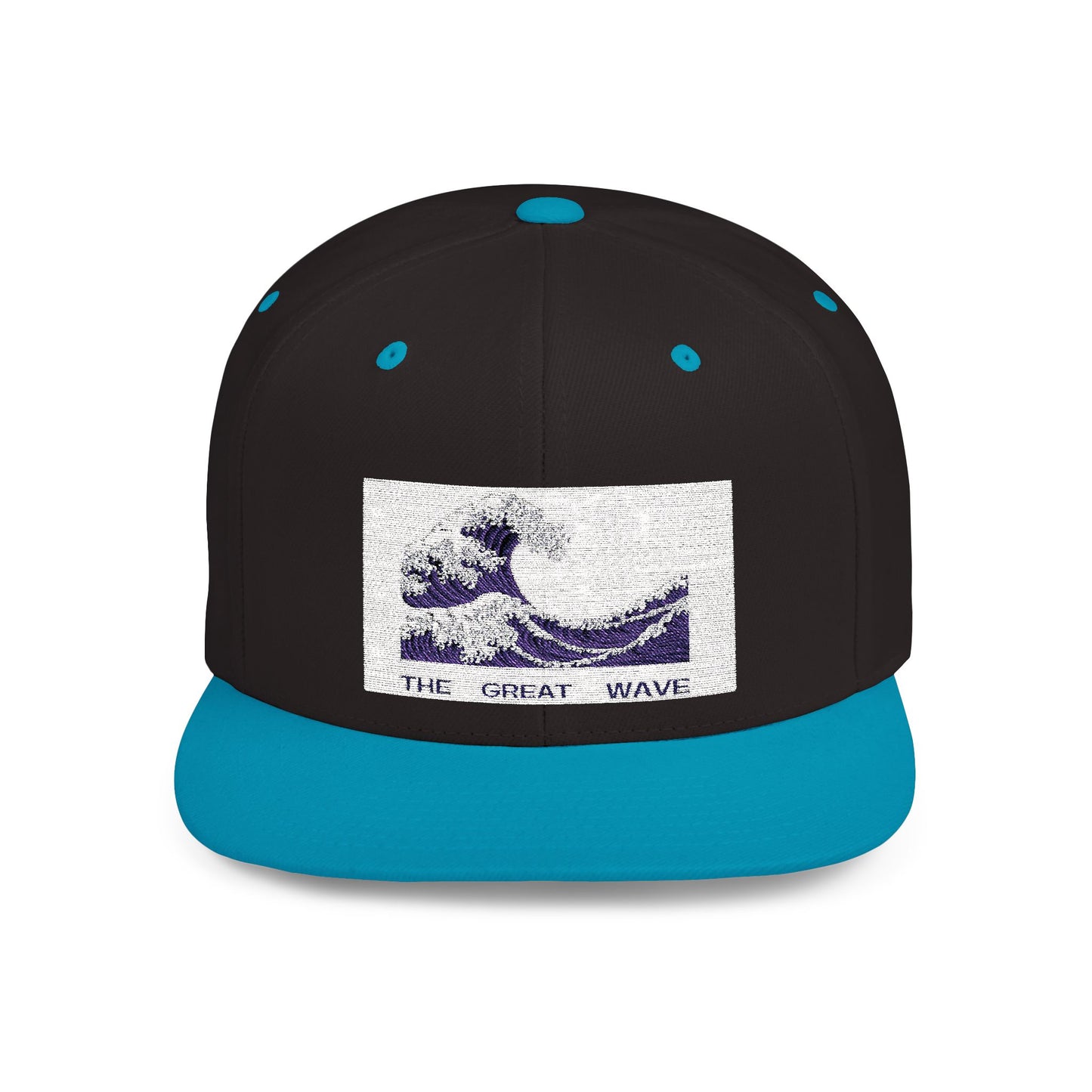 The Great Wave Snapback Hat