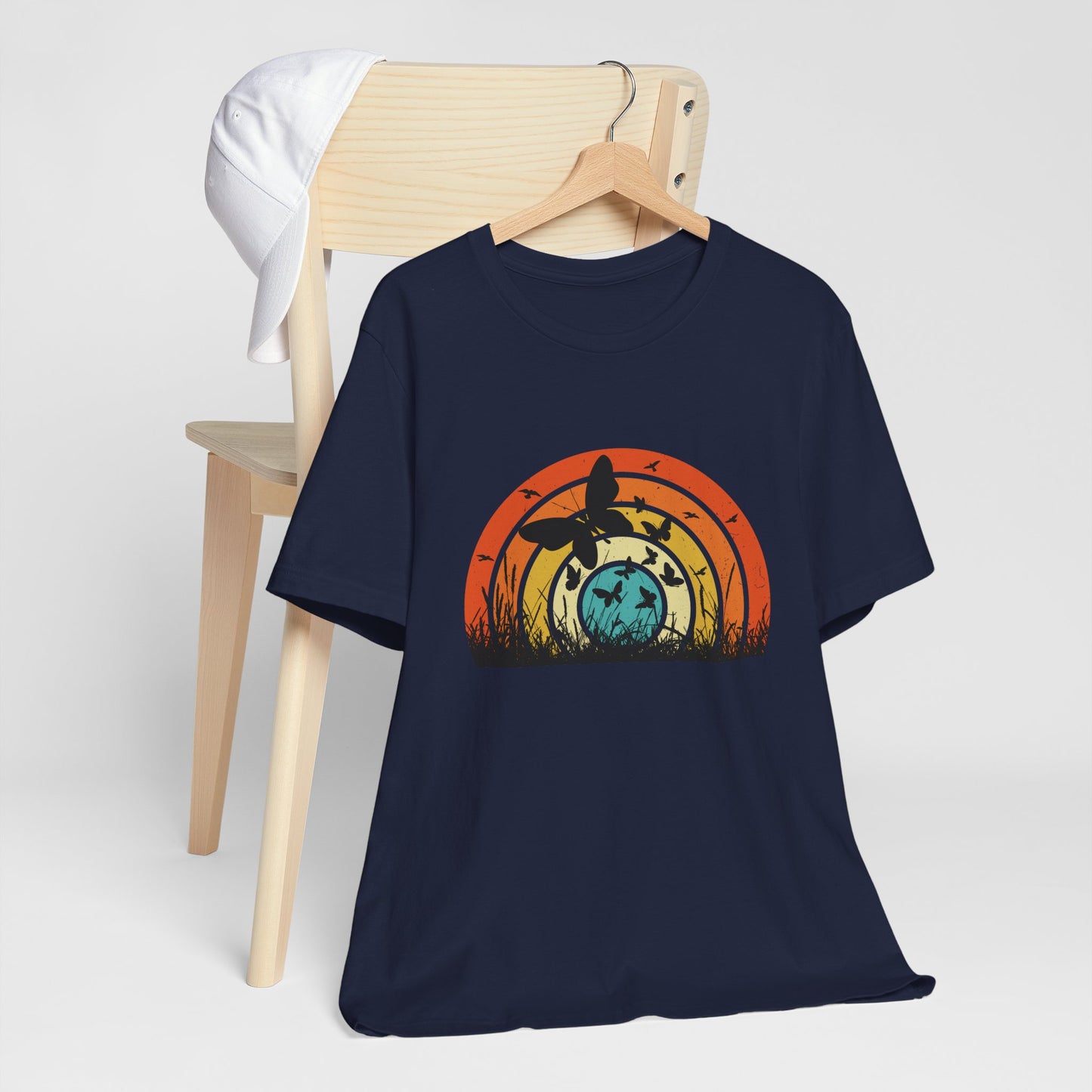 Vintage Retro Butterfly Women's T-shirt