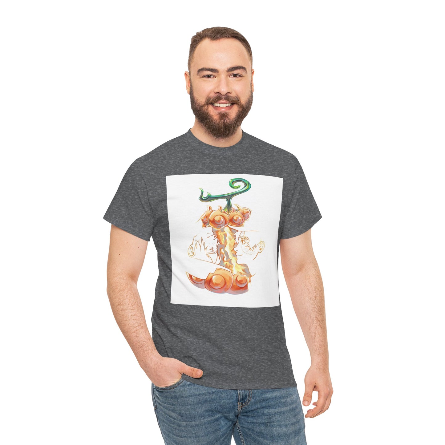 One Piece Sabo X Ace Mera-Mera no mi Unisex Tee
