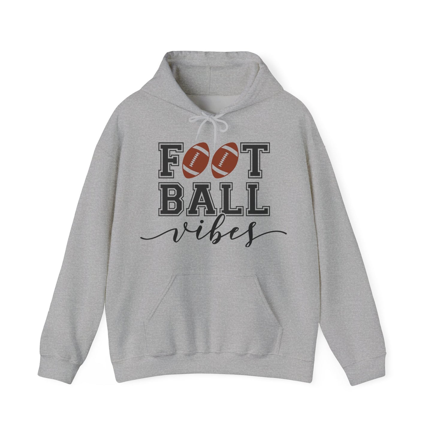 Football Vibes Men's Hoodie - Sporty Athletic Apparel