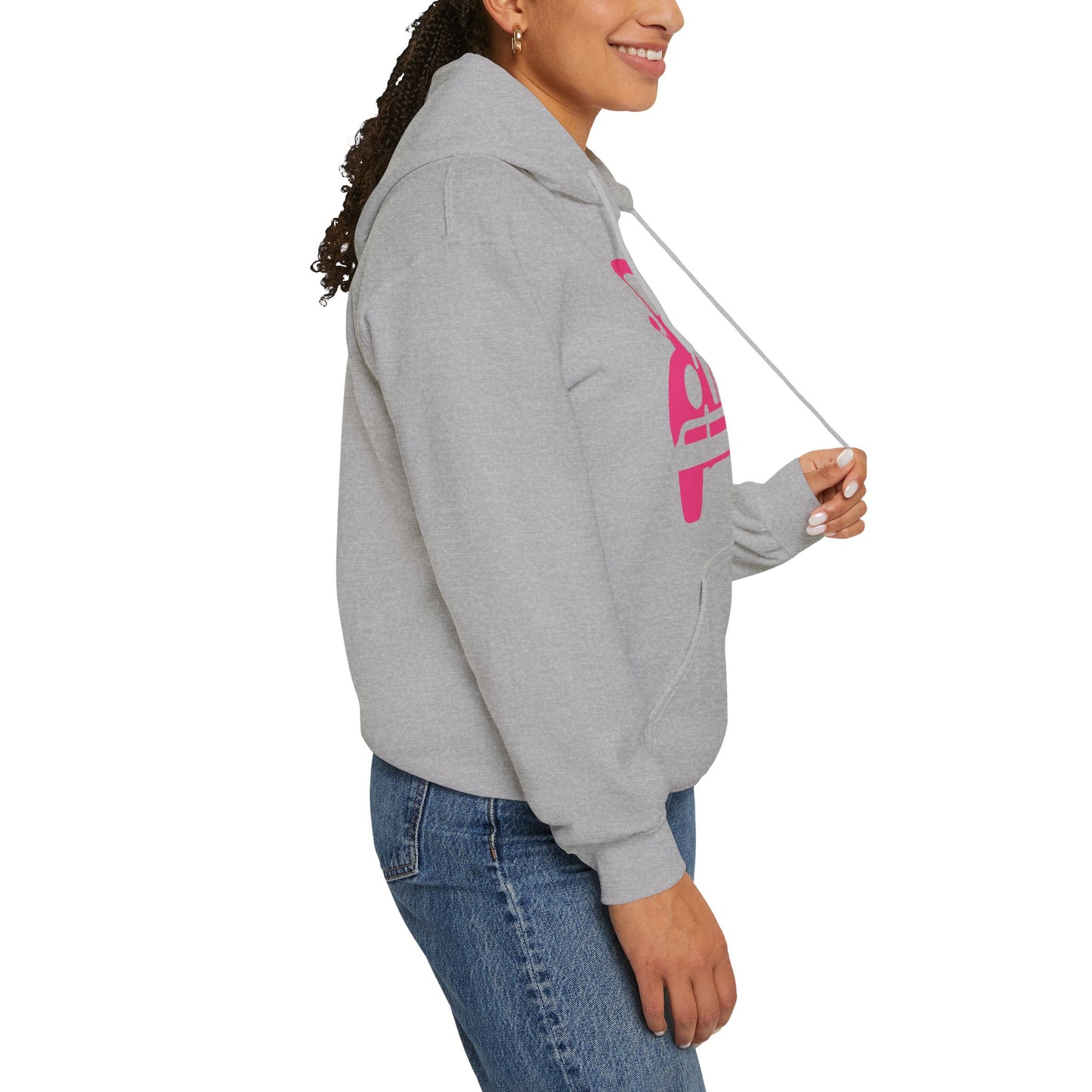 Pink Beetle Car Hoodie - Women's Hoodie