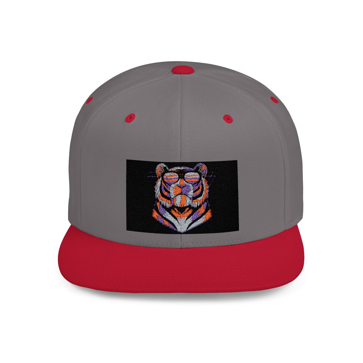 Vibrant Tiger Snapback Hat - Trendy Style for Animal Lovers