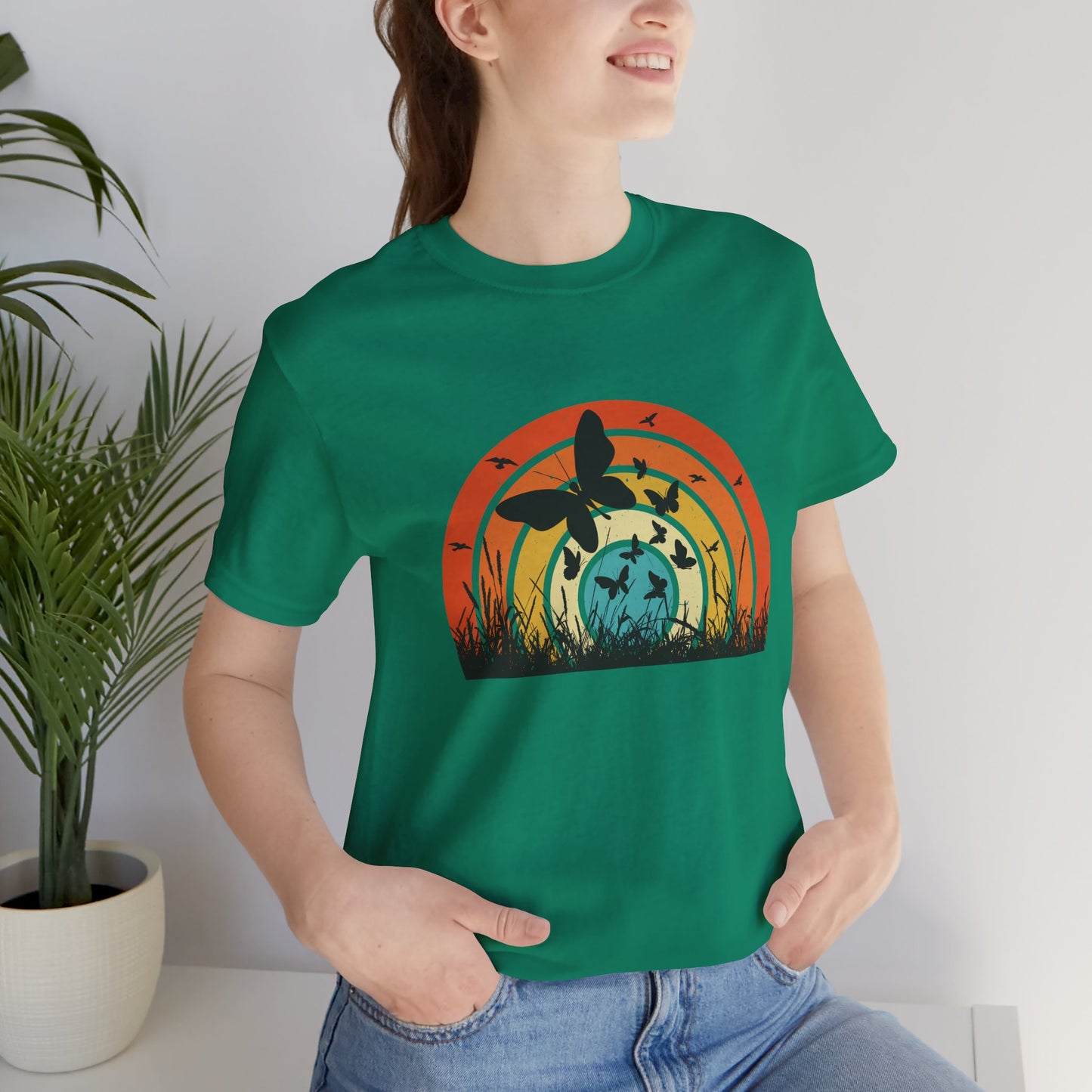 Vintage Retro Butterfly Women's T-shirt