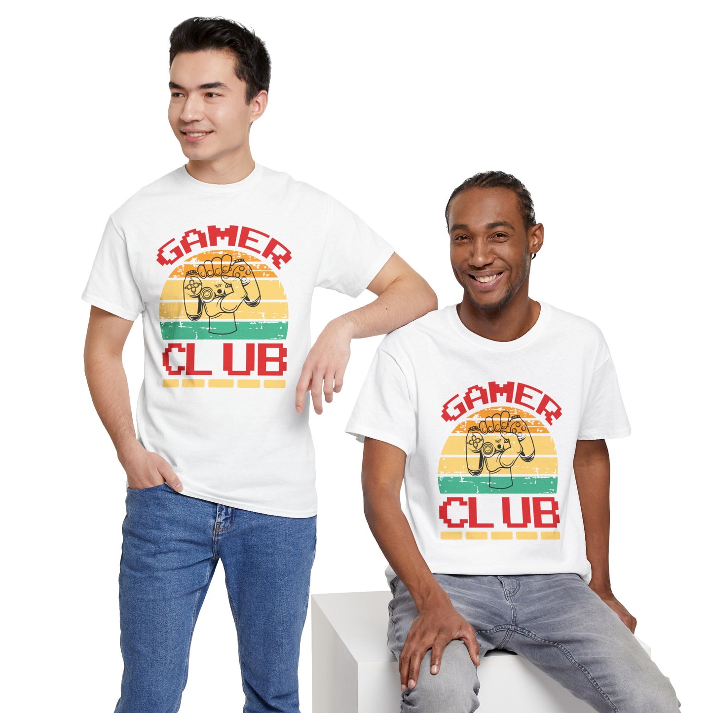 Gamer Club Tee - Men's Gaming Controller Player Shirt