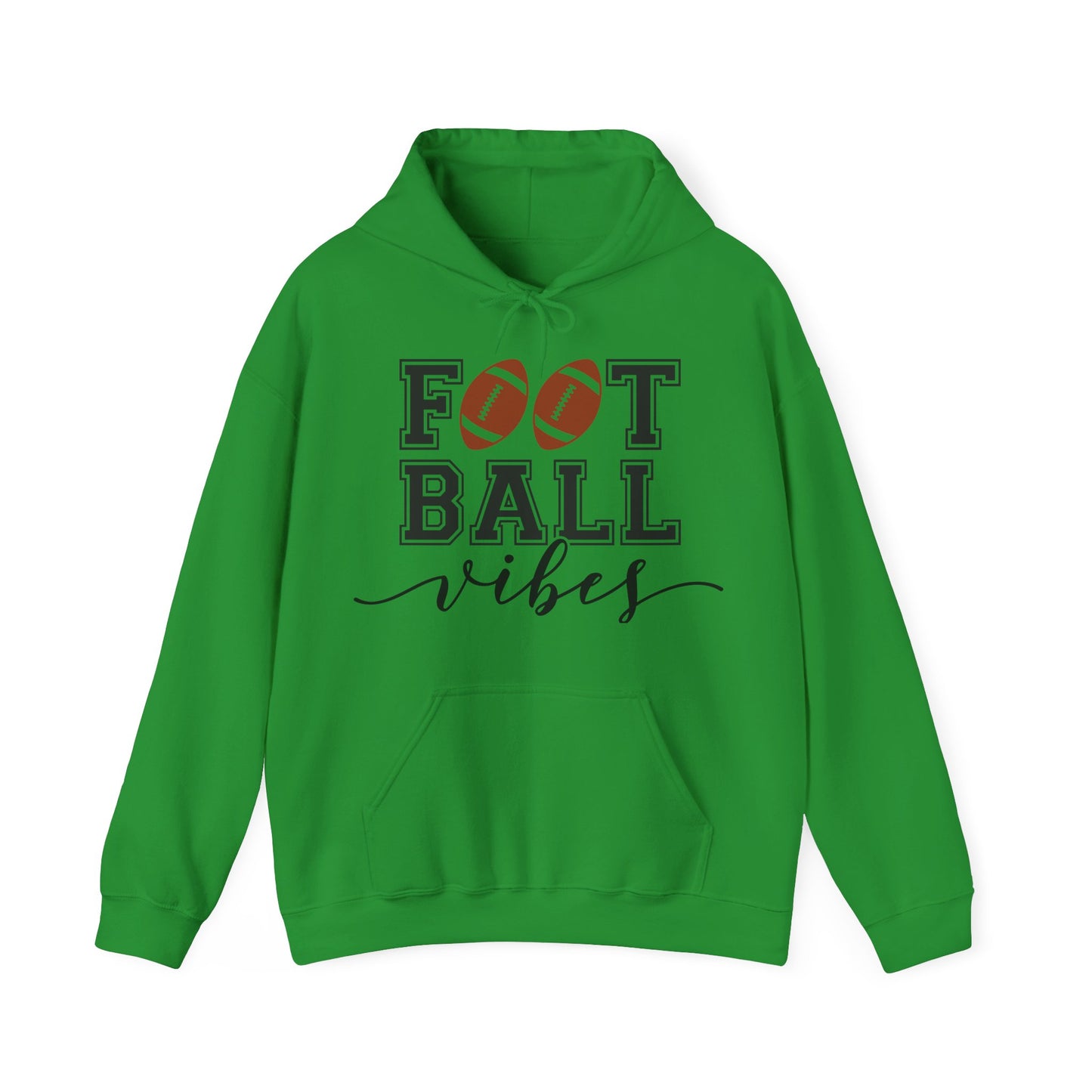 Football Vibes Men's Hoodie - Sporty Athletic Apparel