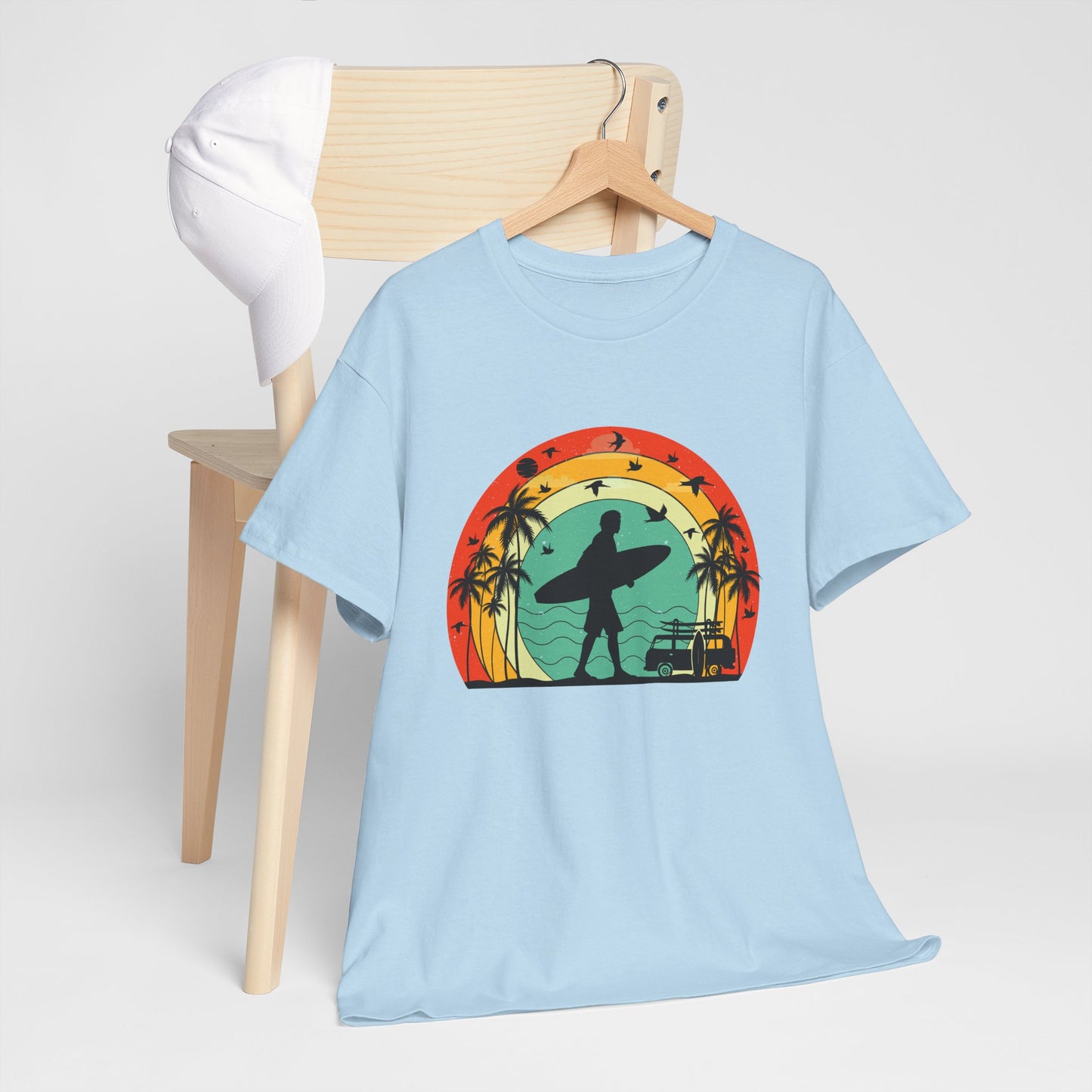 Retro Vintage Surfer Tee